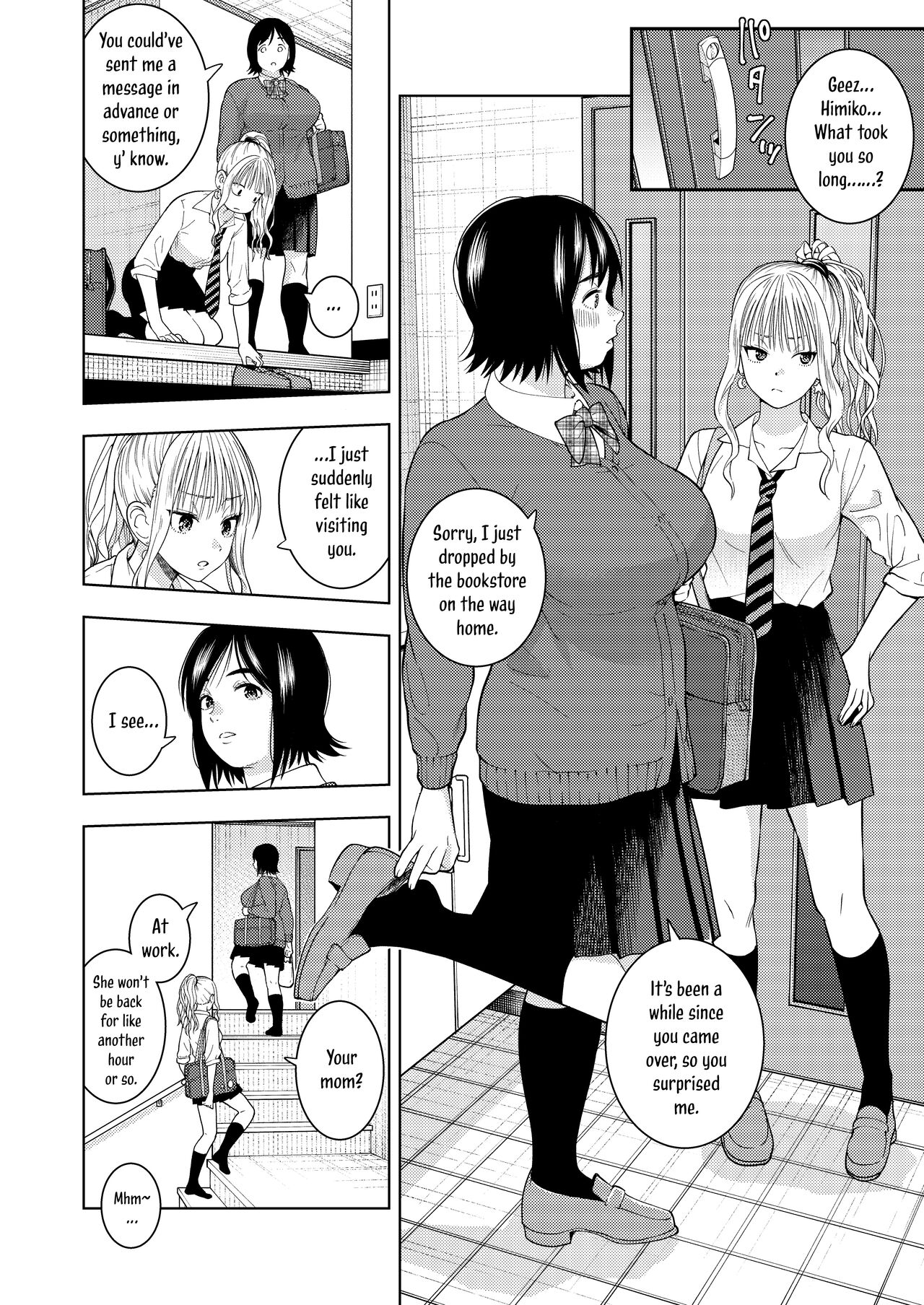 [Yarawa Colors (Yawaraka Black)]Shinyuu | Best Friends[English] [Tabunne Scans] Page 4