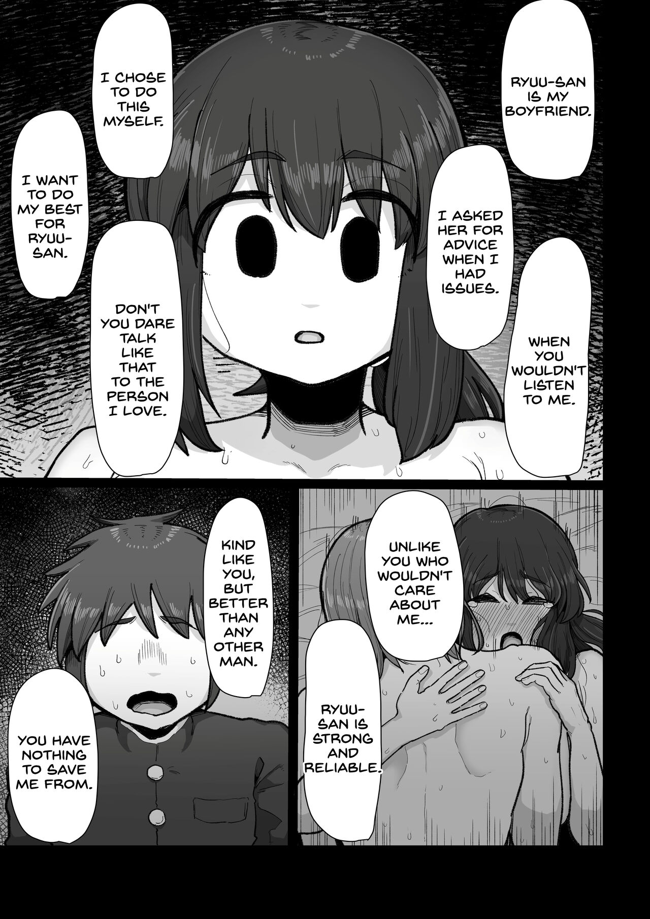 [Ebi no Implant (Shrimp Cake)]Tsukiau nara Tayorinai Yowao yori Anshinkan no Aru Kyokon no Futanari da yo ne[English] [SDTLs] Page 36