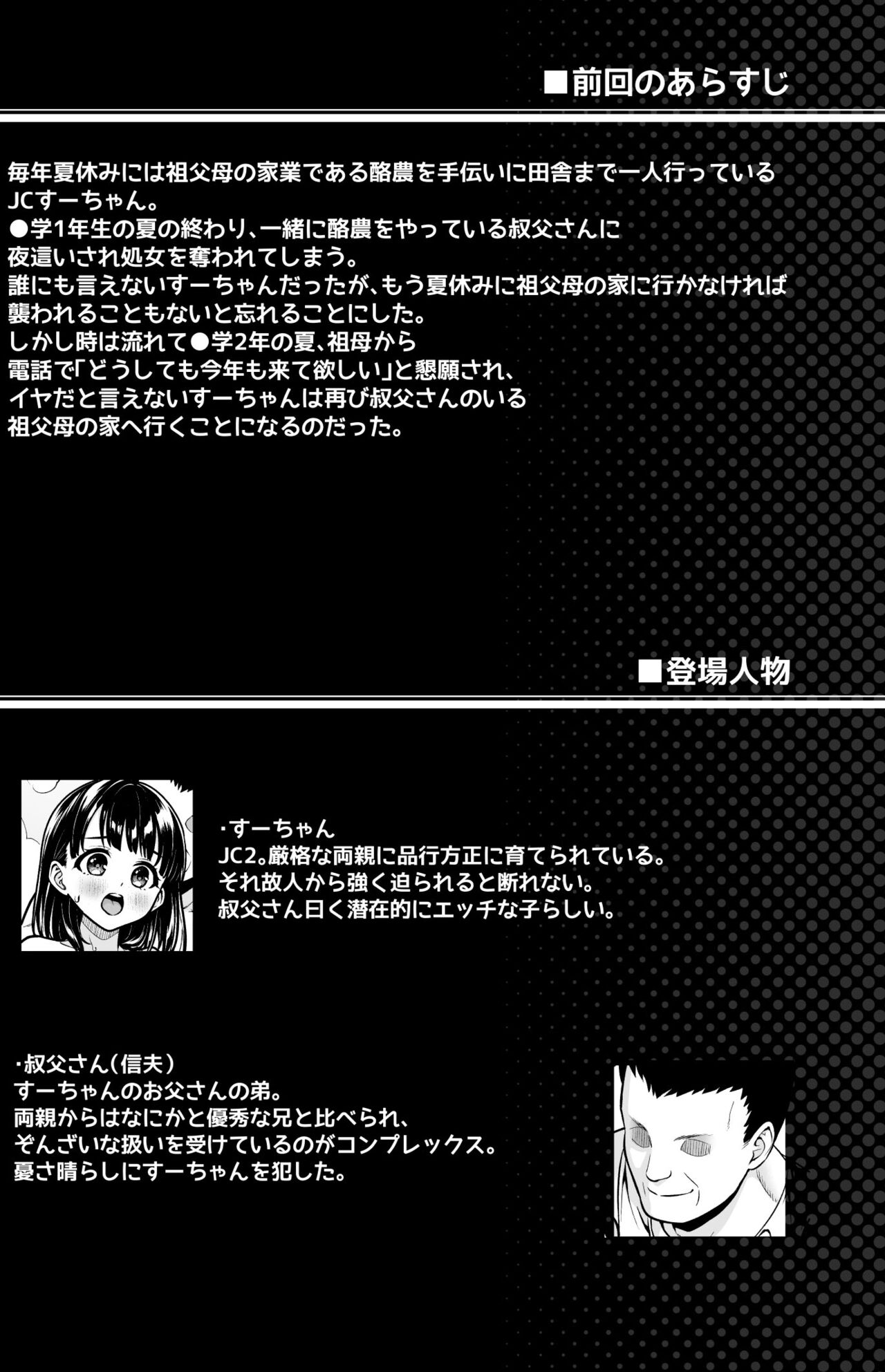 [F Taku (Anma)]Iya da to Ienai Jimikei Shoujo to Inaka no Oji-san 2 | The Naïve Girl Who Can't Say No and the Uncle from the Countryside 2[English] [HOTDOGMAN] [Digital] Page 3