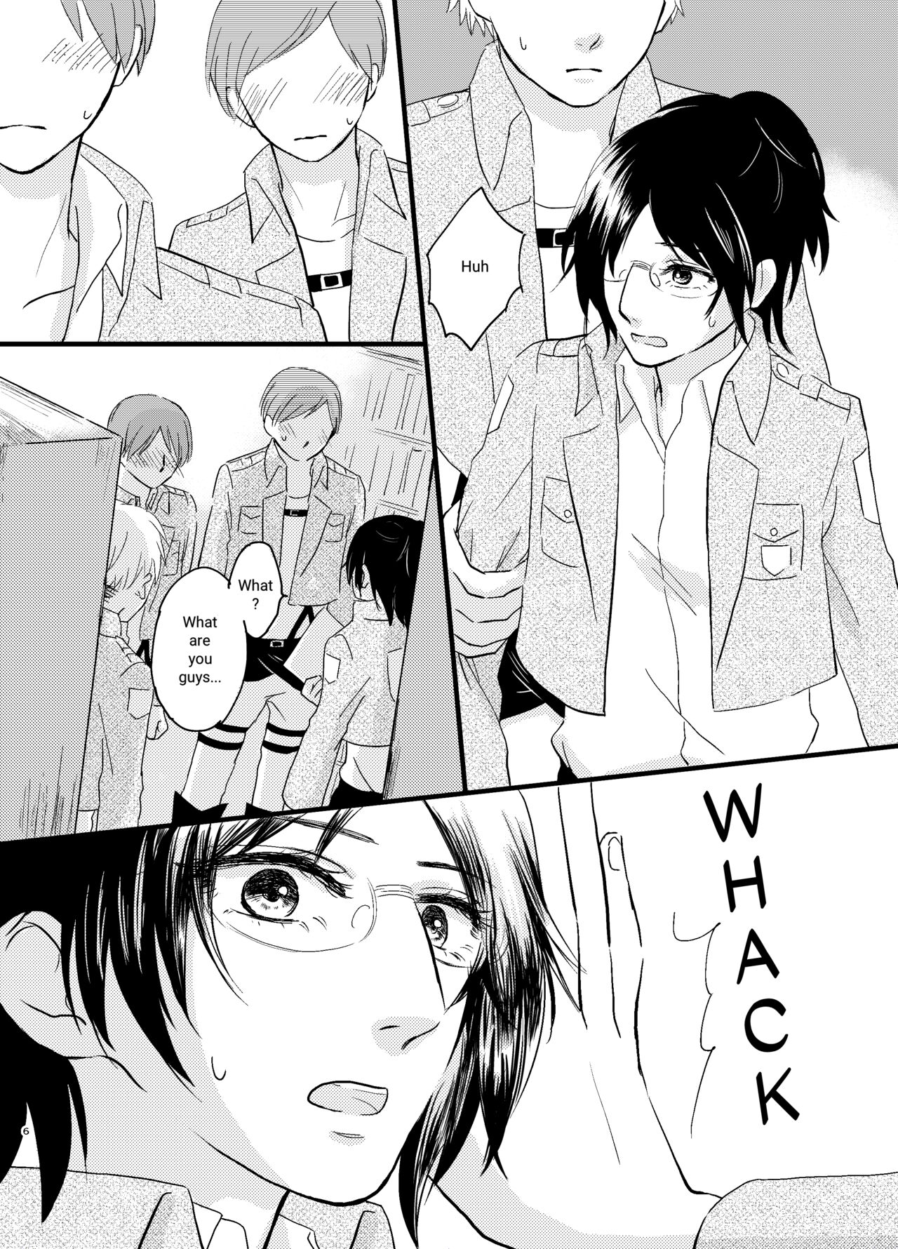 [halation (Nishikawa Haruki)]Bokura no Hange-san(Shingeki no Kyojin) [English] [YoshidaEri] Page 3