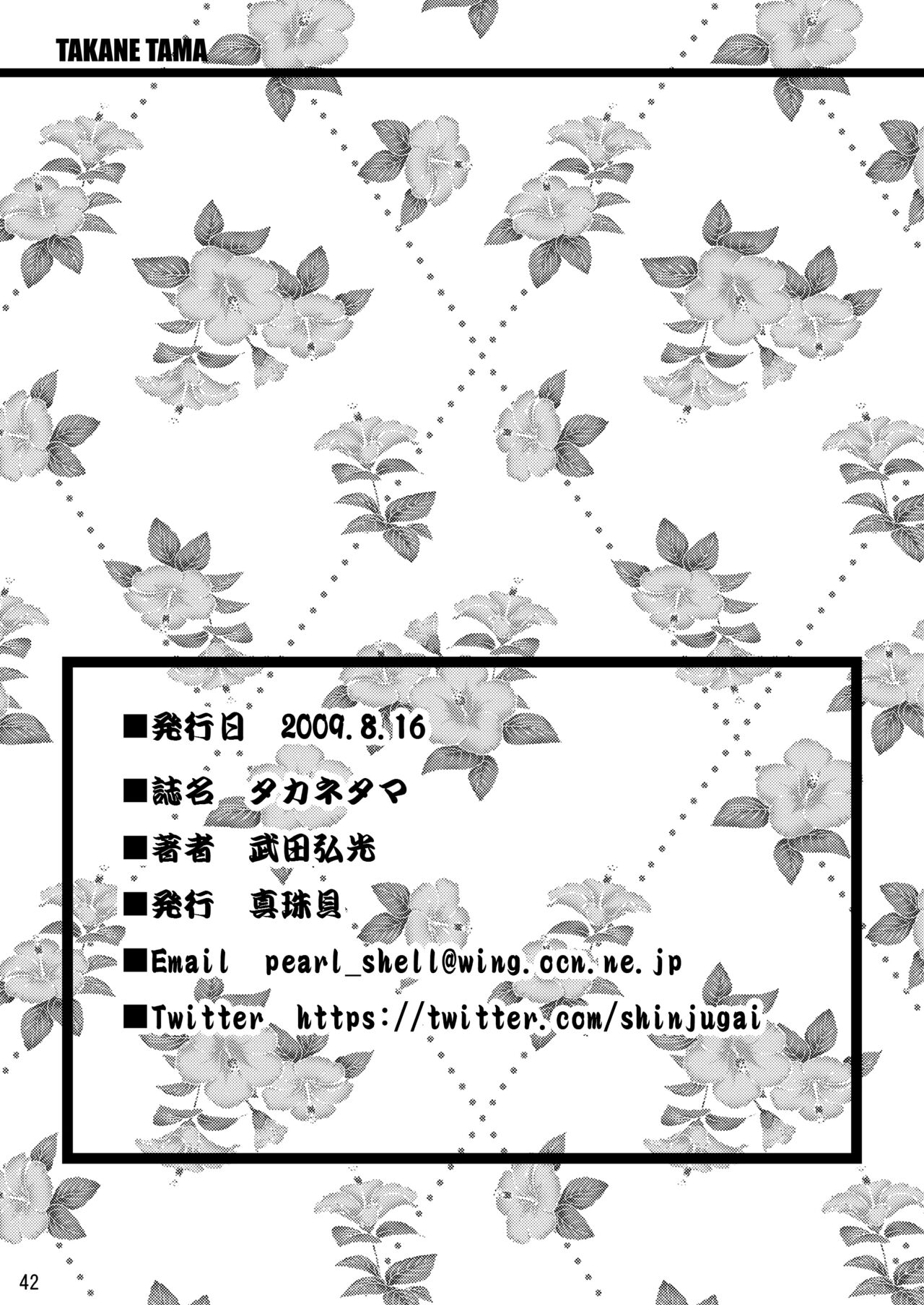 [Shinjugai (Takeda Hiromitsu)]Takane Tama(Sora wo Kakeru Shoujo) [English] [Digital] [Decensored] Page 41