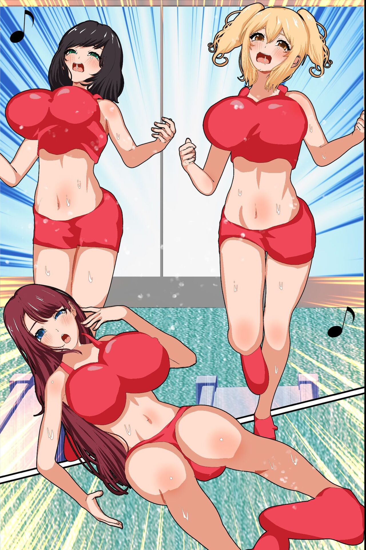 [DL Mate]Sennou Gym de Kyonyuu de hikishimatta Nyotai Ana ni hame makuru Training[English] [yunarukamimakotoyuki] [ENG MTL] Page 49