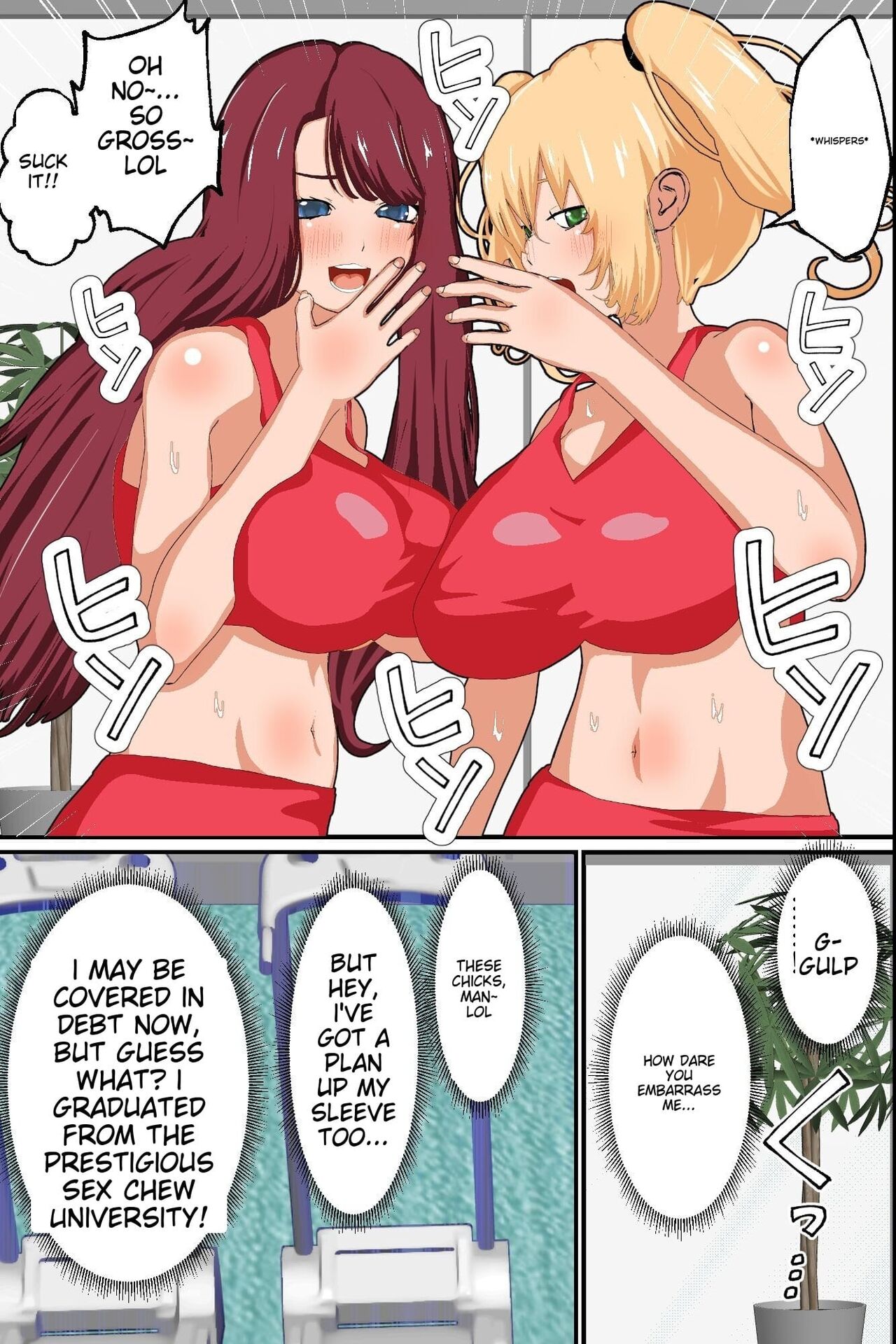 [DL Mate]Sennou Gym de Kyonyuu de hikishimatta Nyotai Ana ni hame makuru Training[English] [yunarukamimakotoyuki] [ENG MTL] Page 6