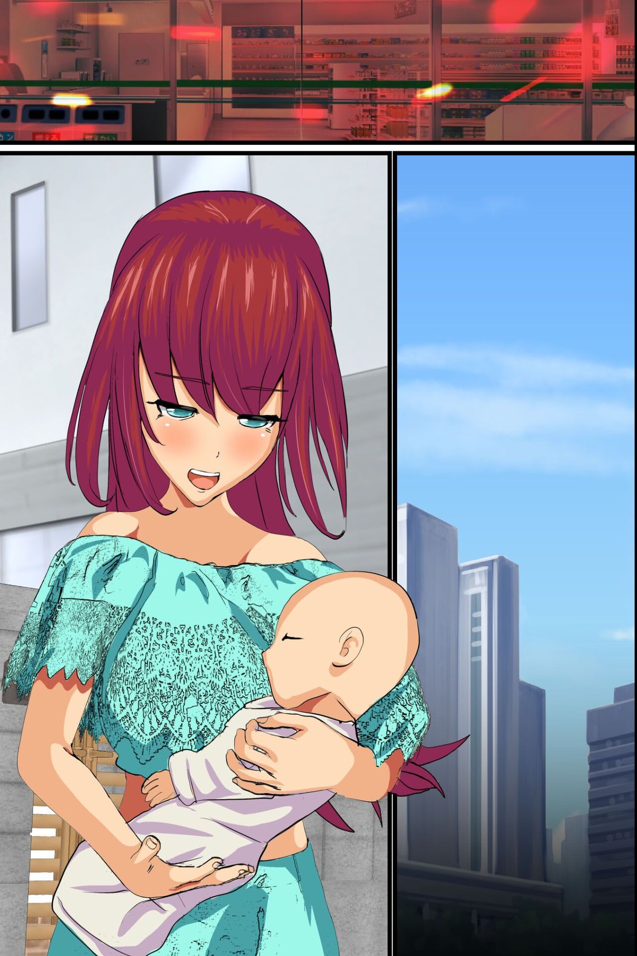 [DLmate] [ENG MTL]O shiharai wa naka-dashi de! Dōtei konbini ten'in no ore ga sukina toki ni sukina musume to gattai deki chau yume no nōto Page 83