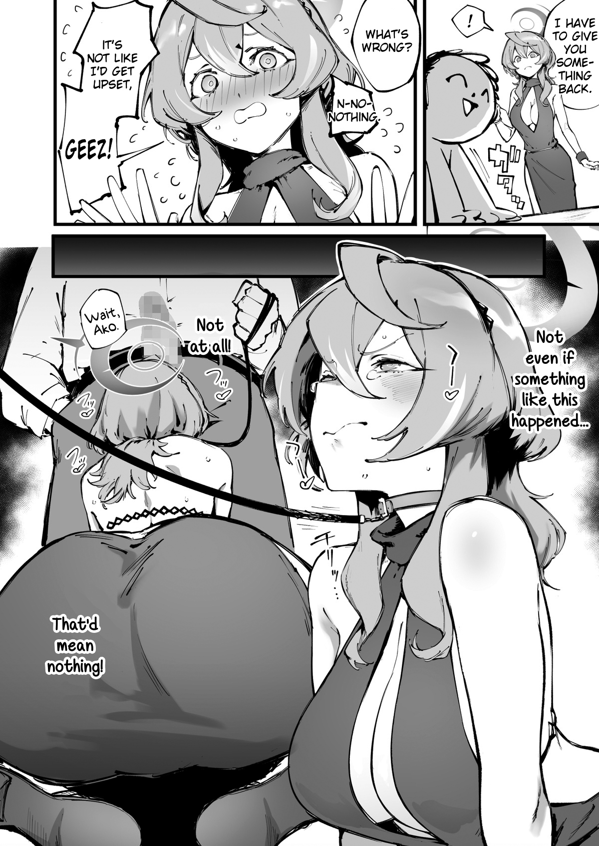 [Suruga Kuroitsu]Valentine Day Ako(Blue Archive) [English] [SDTLs] Page 2