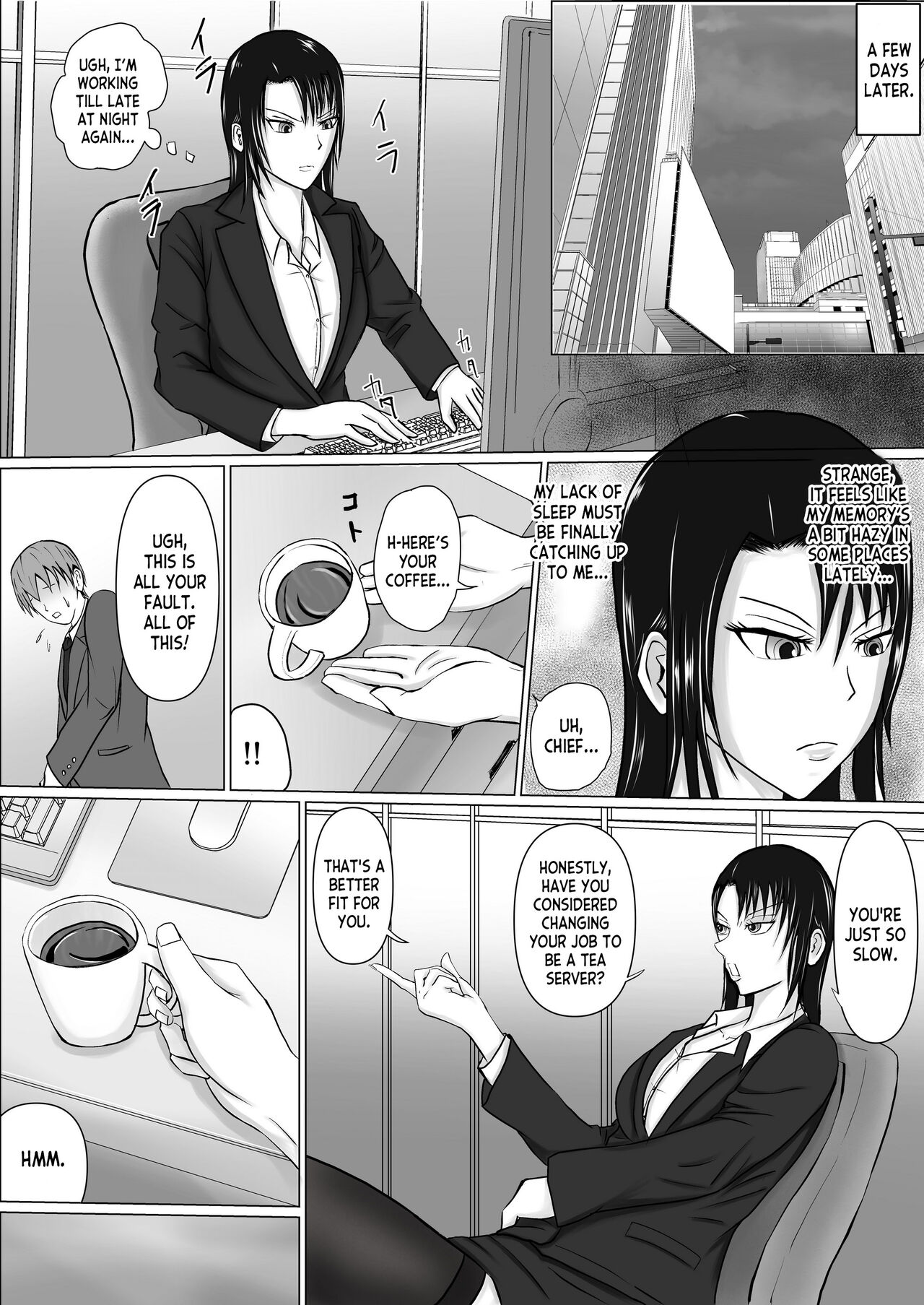 [Takino Mishin]Takabisha Joushi ni Hyoui | Possessing a Domineering Boss[English] [desudesu] Page 20