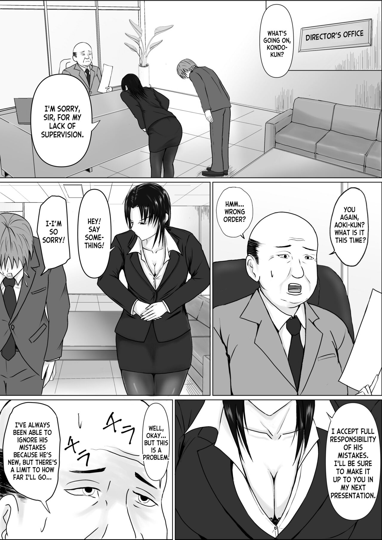 [Takino Mishin]Takabisha Joushi ni Hyoui | Possessing a Domineering Boss[English] [desudesu] Page 4