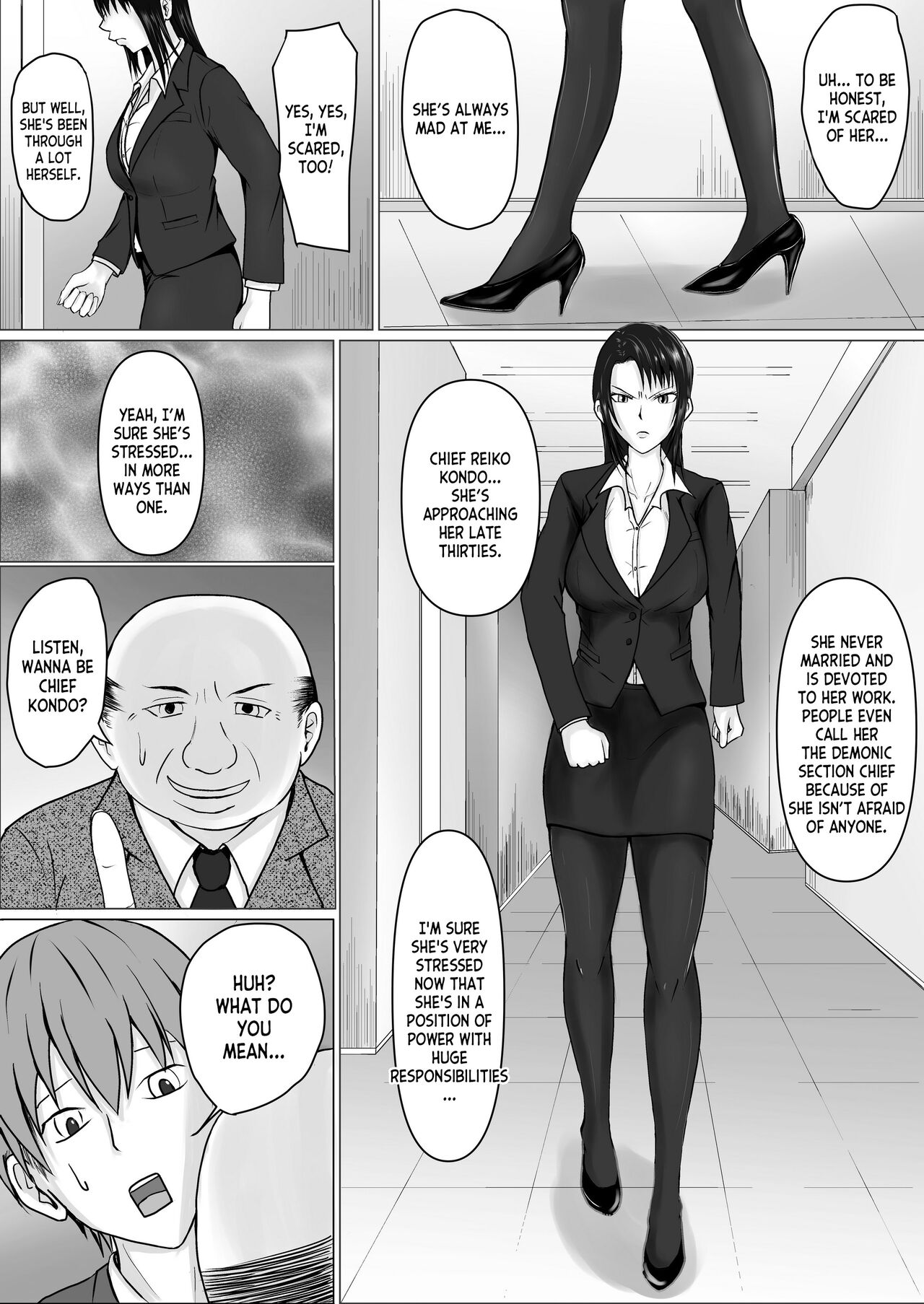 [Takino Mishin]Takabisha Joushi ni Hyoui | Possessing a Domineering Boss[English] [desudesu] Page 6