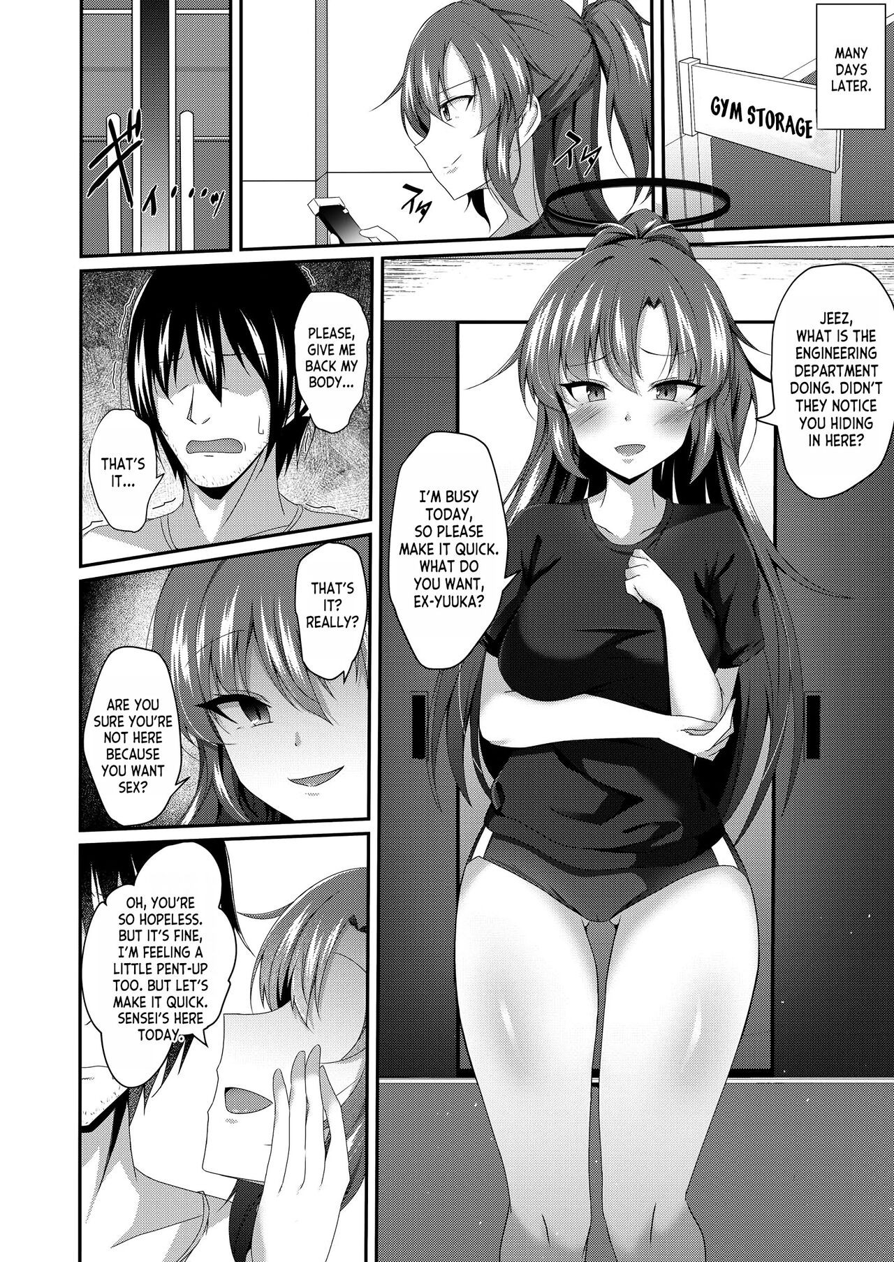 [Taketombo (Naba)]Yuuka-chan, Chotto Okarada Itadakimasu!(Blue Archive) [English] [desudesu] [Digital] Page 21