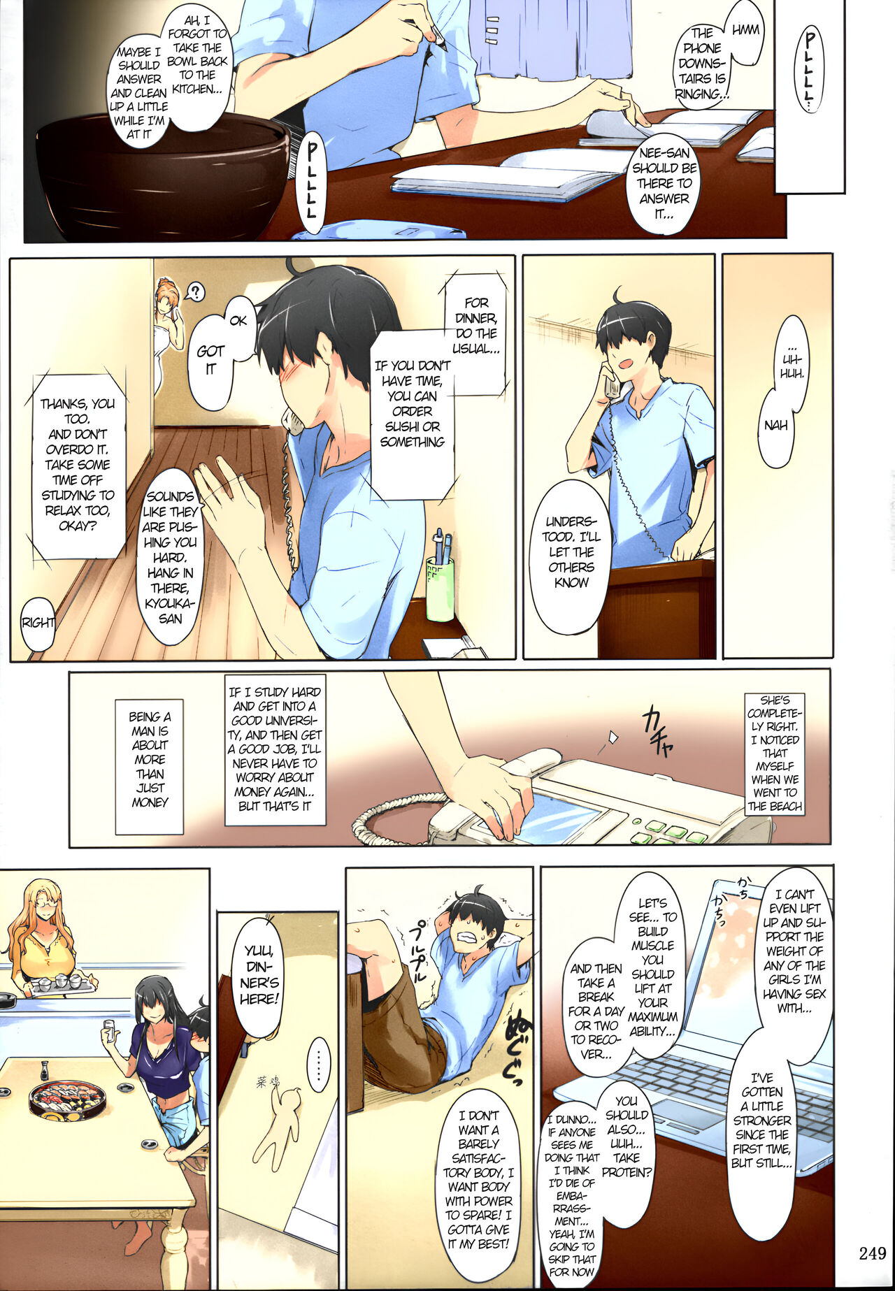 (C86) [MTSP (Jin)]Tachibana-san-chi no Dansei Jijou Matome Ban[English] [Colorized] [Decensored] Page 39