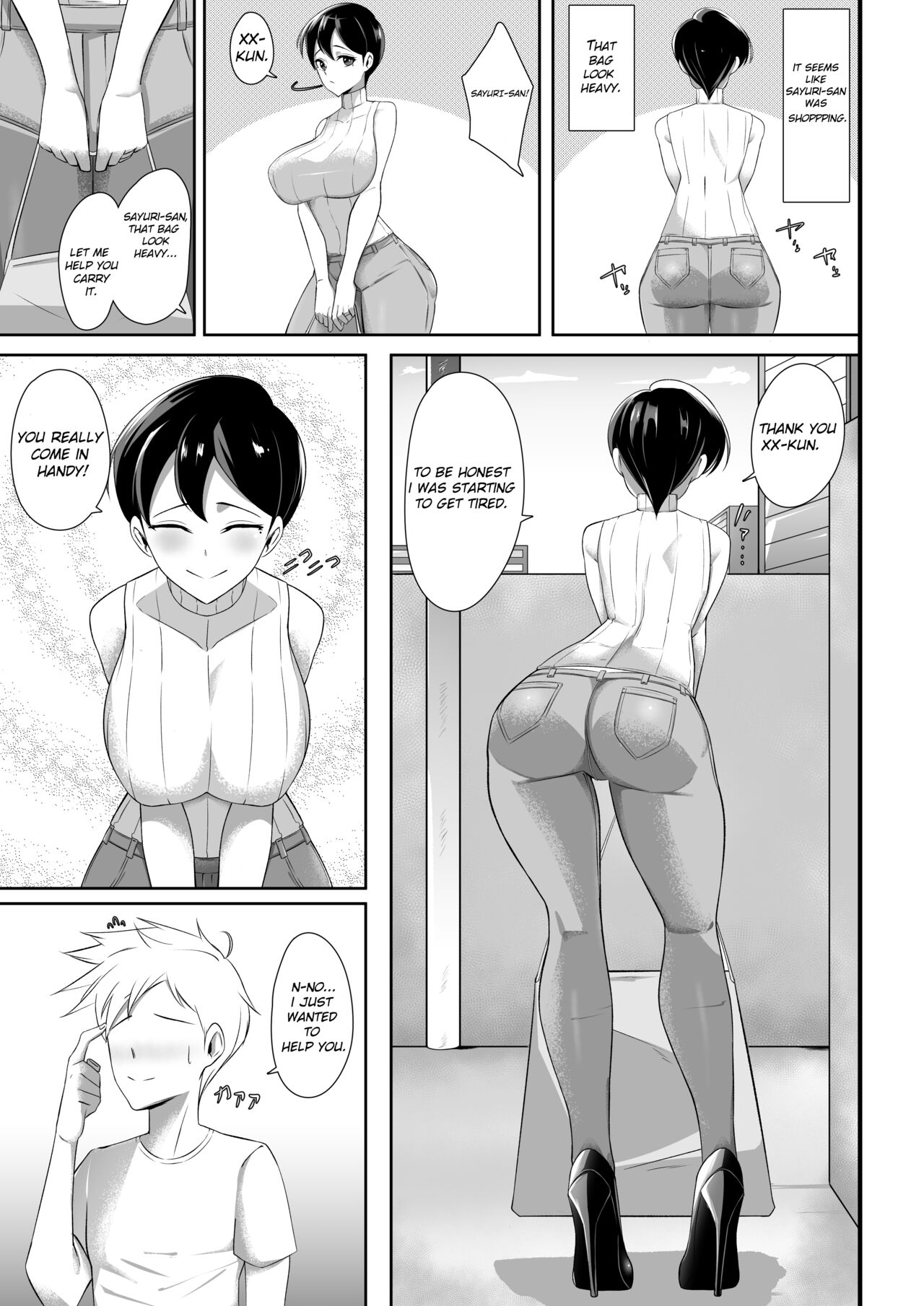 [Sorabluesky]Bukiyou de Eroi Rinjin Sayuri-san | My Clumsy and Erotic Neighbor Sayuri-san[English] Page 7