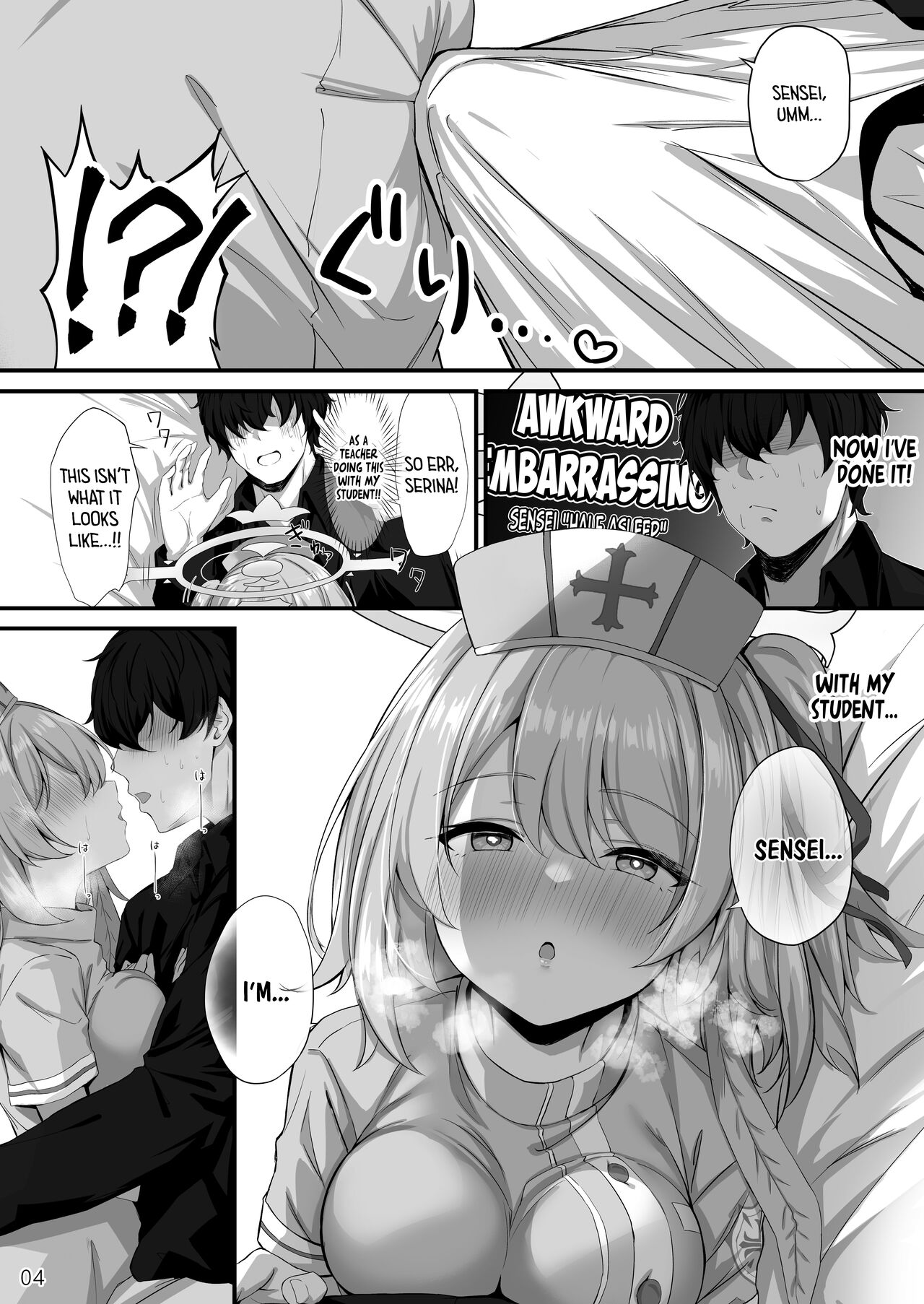 [NNL (Mary-san)]Sensei, Okagen Dou desu ka? | Sensei, how are you holding up?(Blue Archive) [English] [Tea Party Scans] [Digital] Page 5