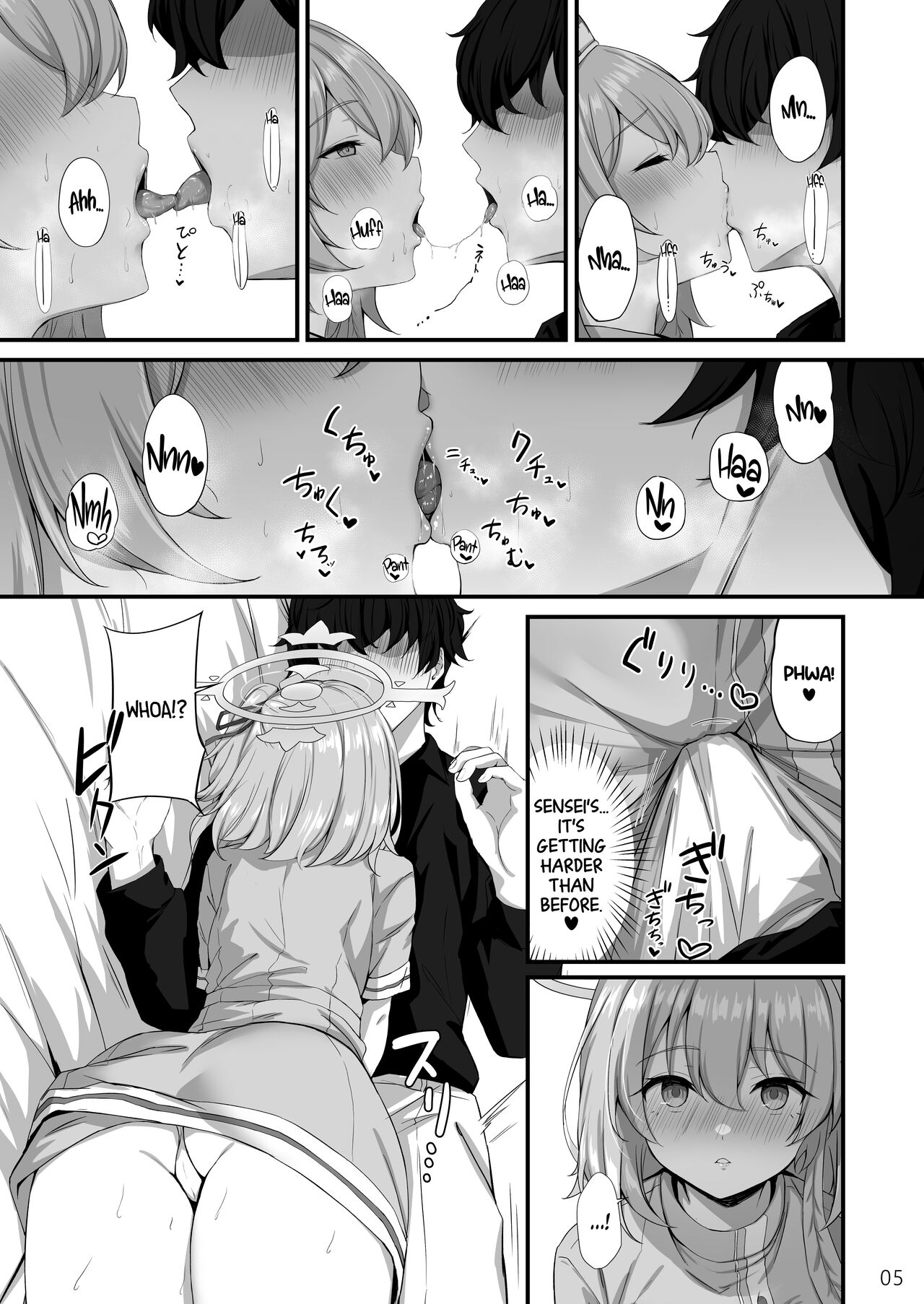 [NNL (Mary-san)]Sensei, Okagen Dou desu ka? | Sensei, how are you holding up?(Blue Archive) [English] [Tea Party Scans] [Digital] Page 6