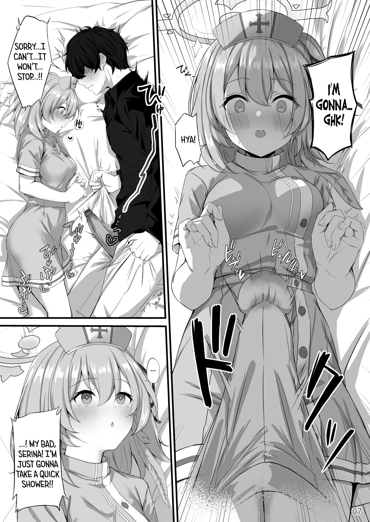 [NNL (Mary-san)]Sensei, Okagen Dou desu ka? | Sensei, how are you holding up?(Blue Archive) [English] [Tea Party Scans] [Digital] Page 8