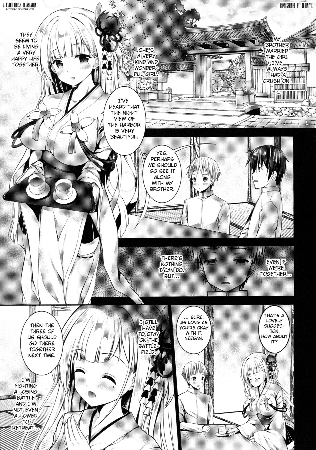 (COMIC1☆13) [TwinBox (Hanahanamaki, Sousouman)]Zutto Mae kara Suki Dattanda!(Azur Lane) [English] [FC] Page 4