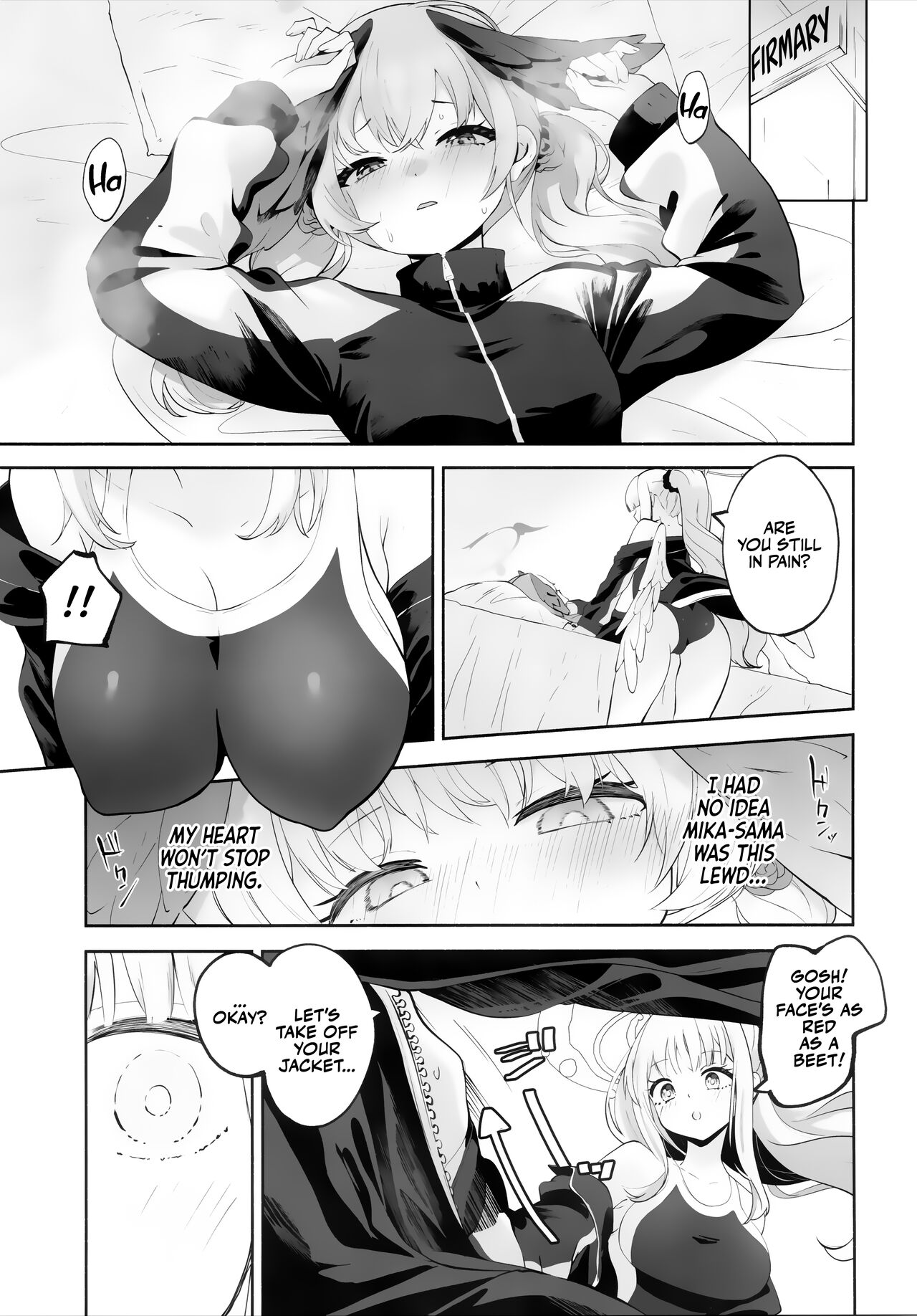 (C103) [Hatogoya (Hatoharu)]Koharu-chan tte Sounanda(Blue Archive) [English] [Team Rabu2] Page 18