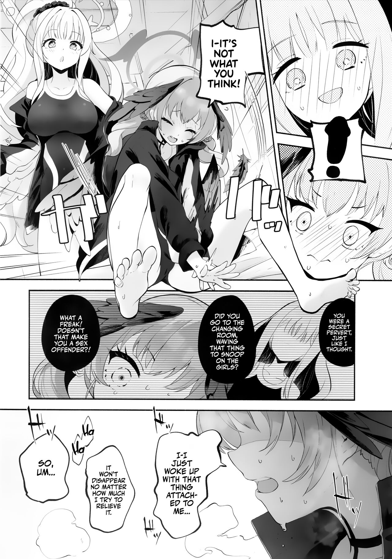 (C103) [Hatogoya (Hatoharu)]Koharu-chan tte Sounanda(Blue Archive) [English] [Team Rabu2] Page 19