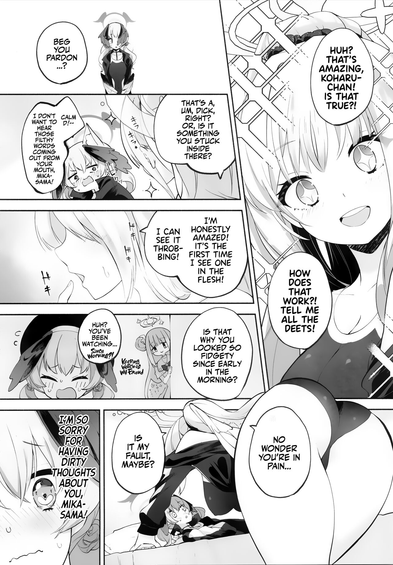 (C103) [Hatogoya (Hatoharu)]Koharu-chan tte Sounanda(Blue Archive) [English] [Team Rabu2] Page 20