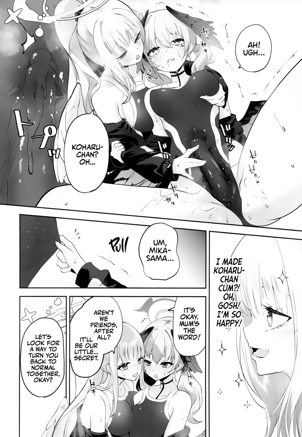 (C103) [Hatogoya (Hatoharu)]Koharu-chan tte Sounanda(Blue Archive) [English] [Team Rabu2] Page 25