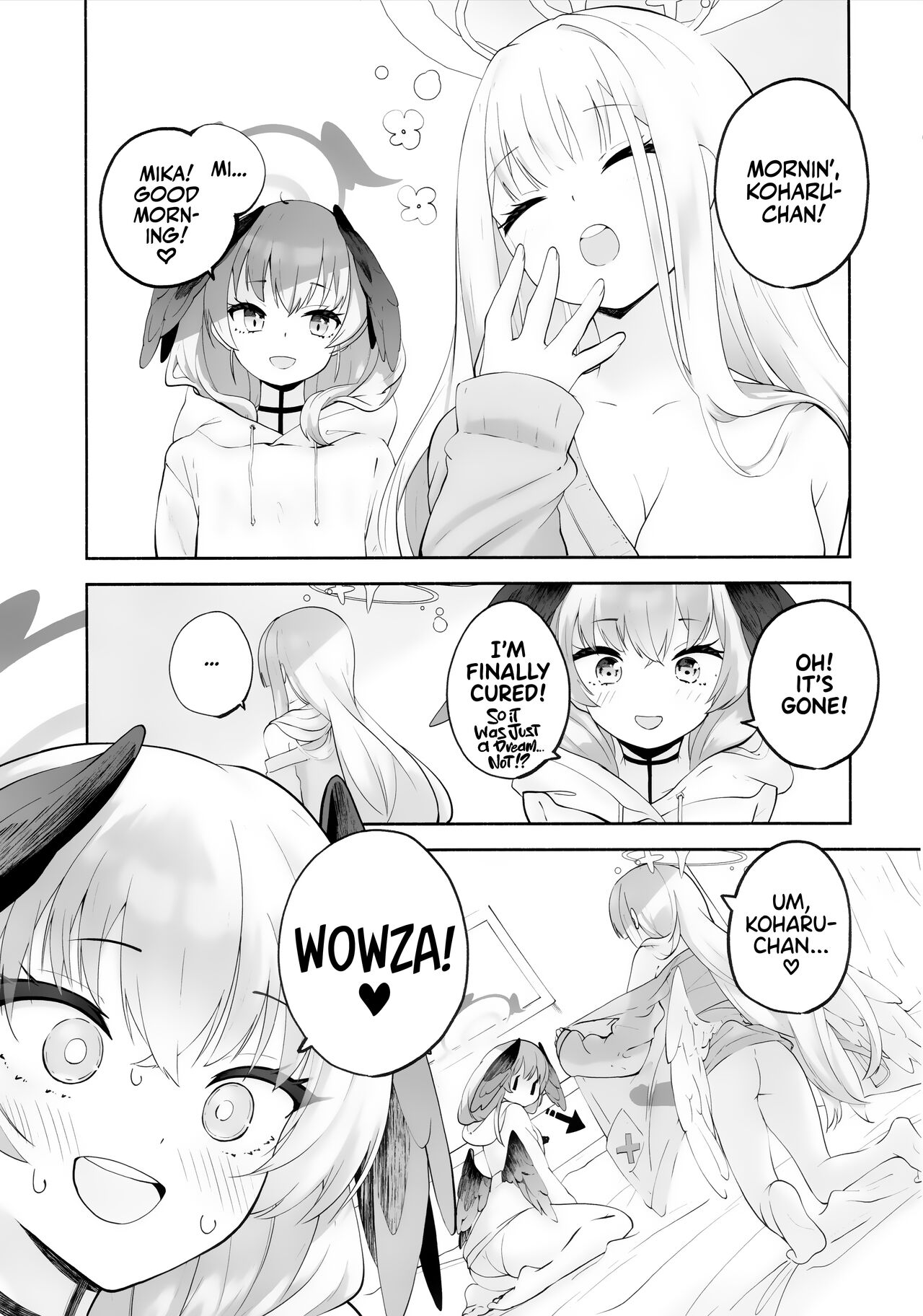 (C103) [Hatogoya (Hatoharu)]Koharu-chan tte Sounanda(Blue Archive) [English] [Team Rabu2] Page 46