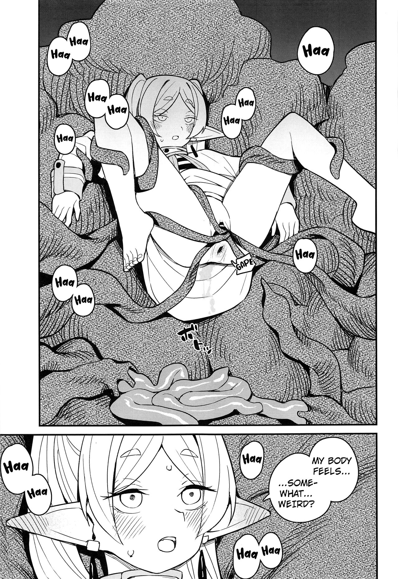 (C103) [Tanaka-ke no Kamo (Tanaka Ahiru)]Otoshiana kara no Dasshutsu(Sousou no Frieren) [English] [Kuraudo] Page 20