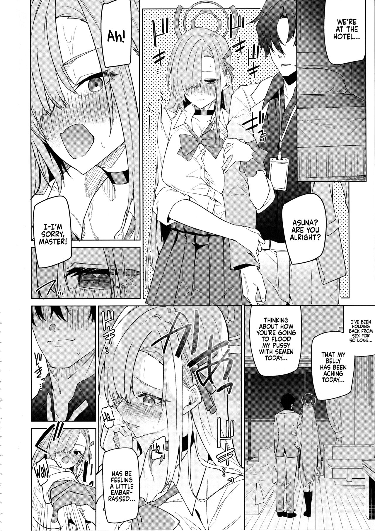 (C103) [Jun Tokuchuu Kuro Mask (Hetaren)]Asuna to Isshuukan Go ni. | With Asuna after a week apart.(Blue Archive) [Coffedrug] [English] Page 13