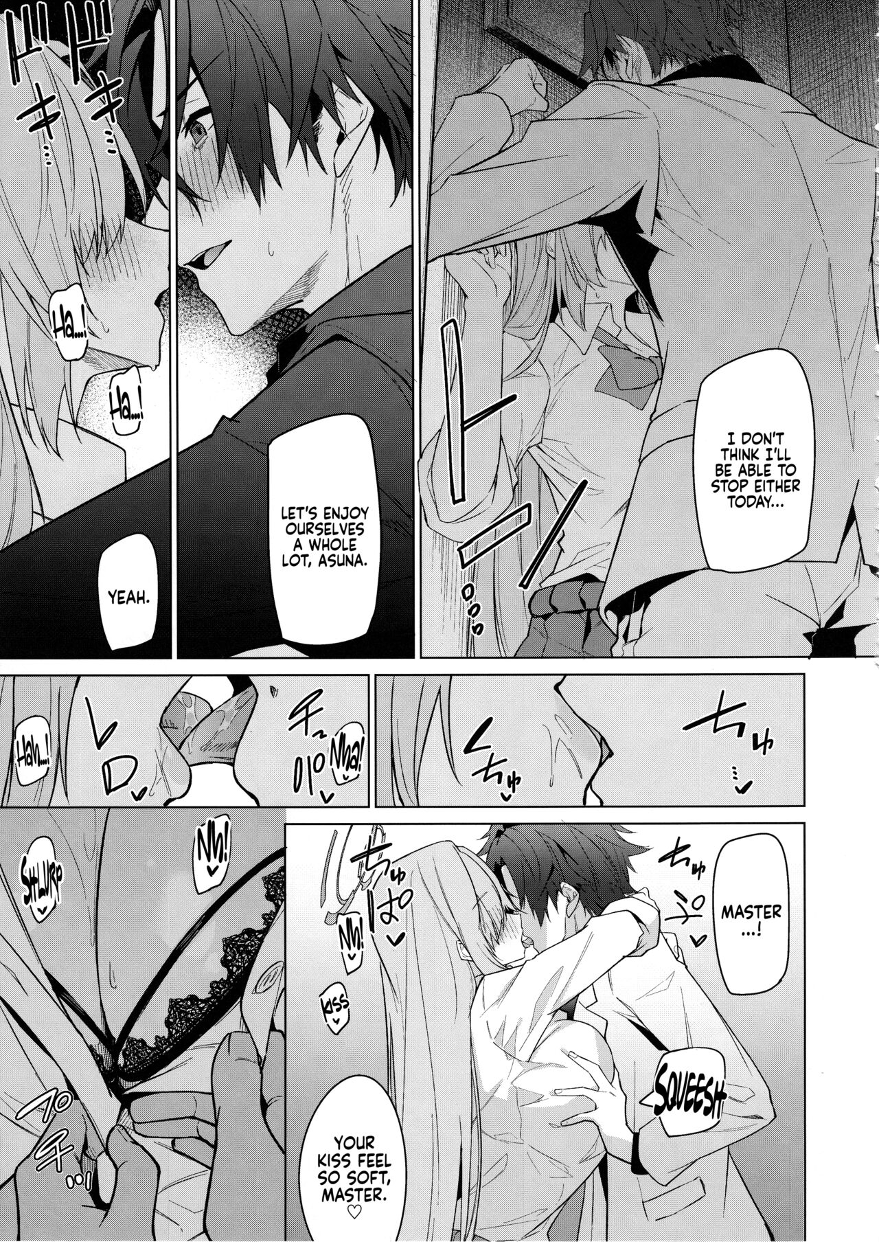 (C103) [Jun Tokuchuu Kuro Mask (Hetaren)]Asuna to Isshuukan Go ni. | With Asuna after a week apart.(Blue Archive) [Coffedrug] [English] Page 14
