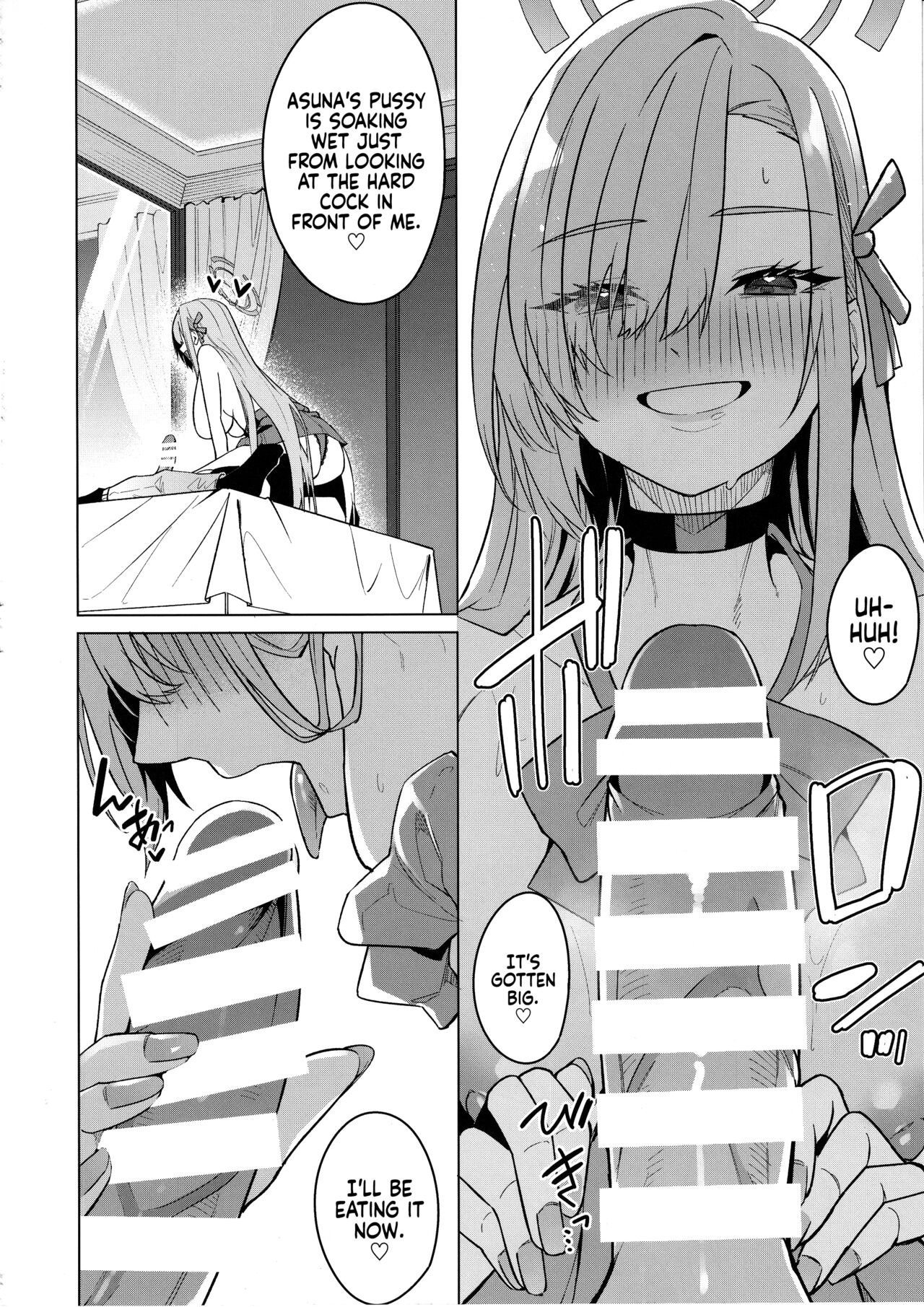 (C103) [Jun Tokuchuu Kuro Mask (Hetaren)]Asuna to Isshuukan Go ni. | With Asuna after a week apart.(Blue Archive) [Coffedrug] [English] Page 17