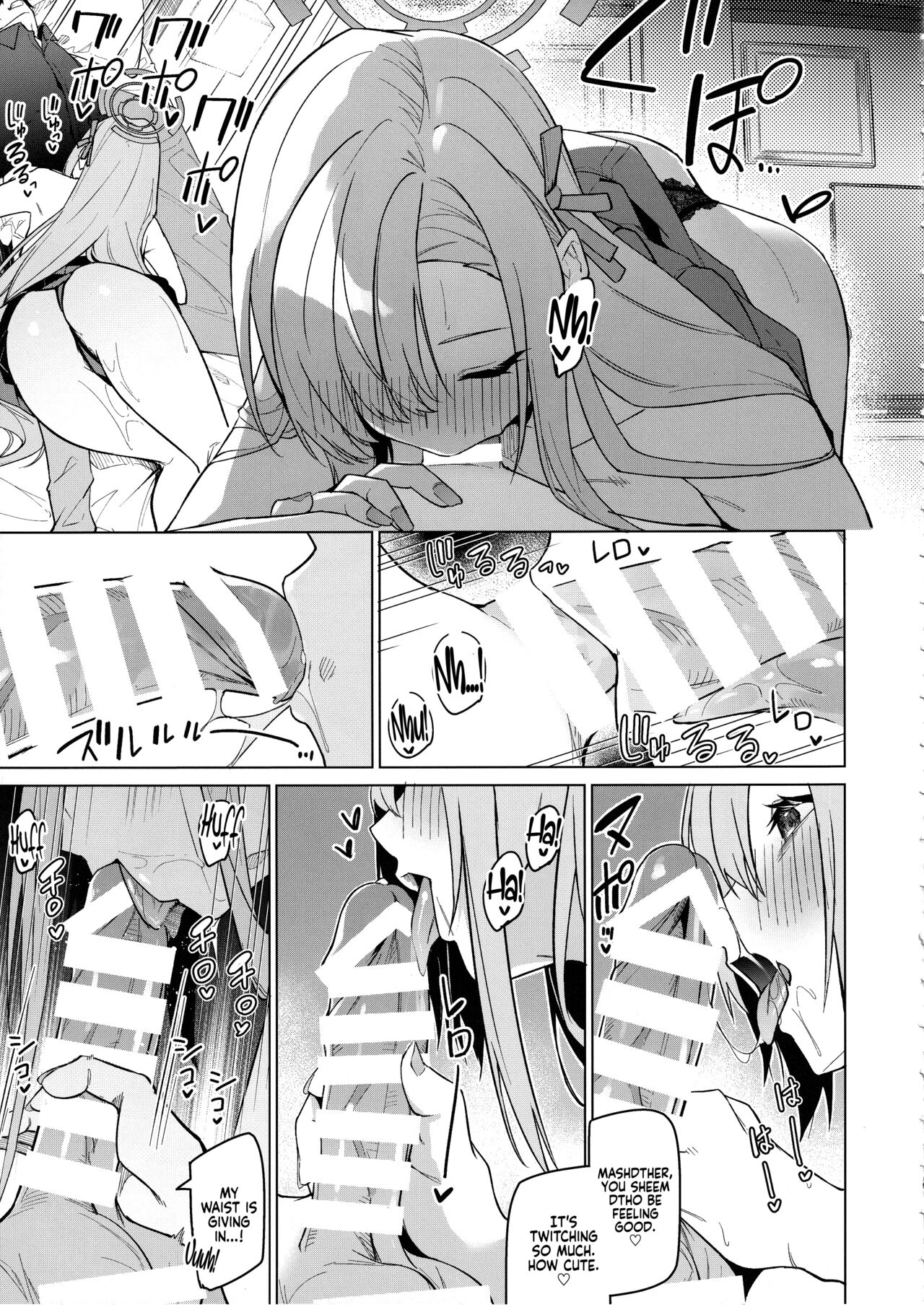 (C103) [Jun Tokuchuu Kuro Mask (Hetaren)]Asuna to Isshuukan Go ni. | With Asuna after a week apart.(Blue Archive) [Coffedrug] [English] Page 18