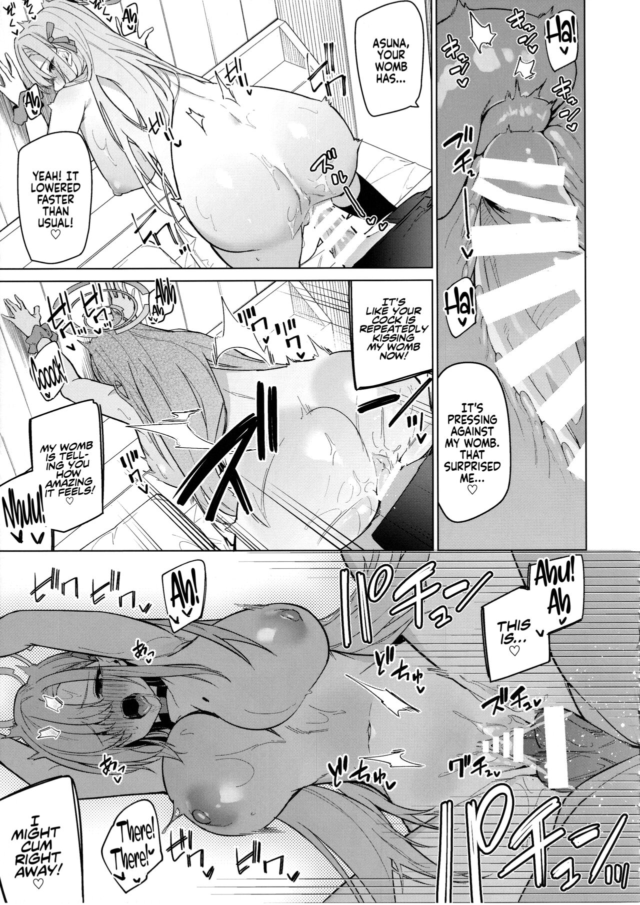 (C103) [Jun Tokuchuu Kuro Mask (Hetaren)]Asuna to Isshuukan Go ni. | With Asuna after a week apart.(Blue Archive) [Coffedrug] [English] Page 22