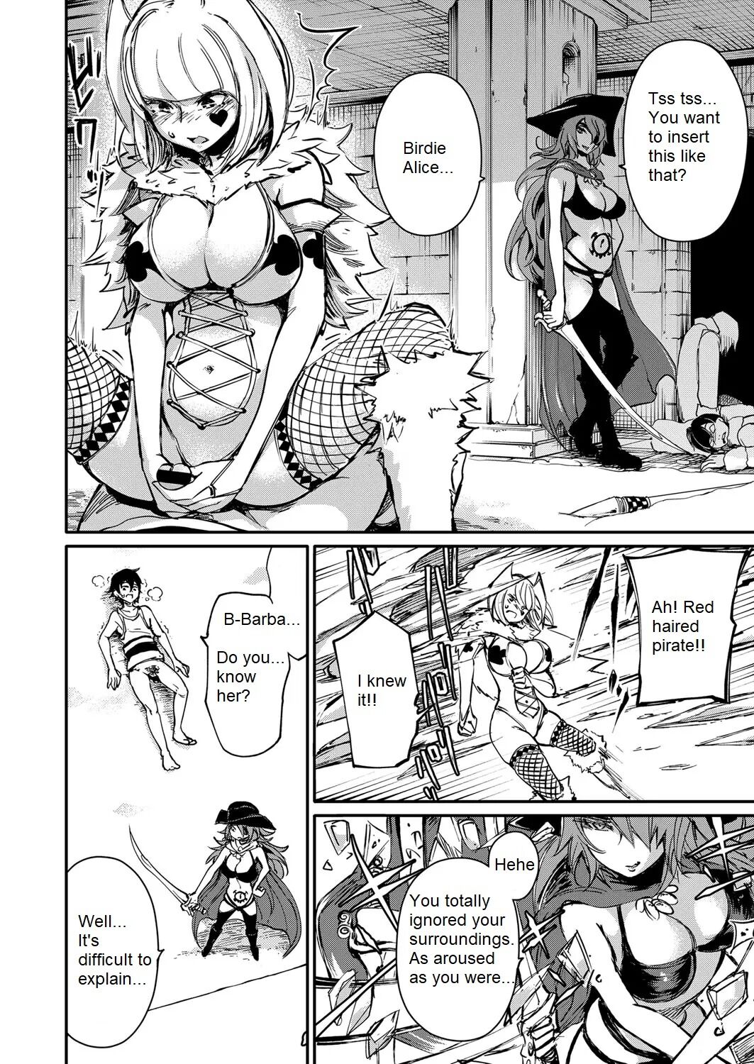 [Ishikawa Hirodi]Soukai no Heso Kaizoku Ch. 3 large fire small ice | Navel Fetish Pirates 3(COMIC ExE 11) [English] [Digital] Page 7