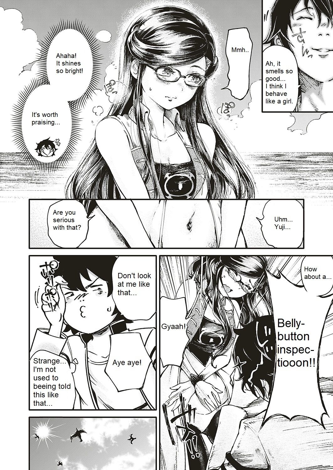 [Ishikawa Hirodi]Soukai no Heso Kaizoku Ch. 4 Discovered | Navel Fetish Pirates 4(COMIC ExE 17) [English] [Digital] Page 3