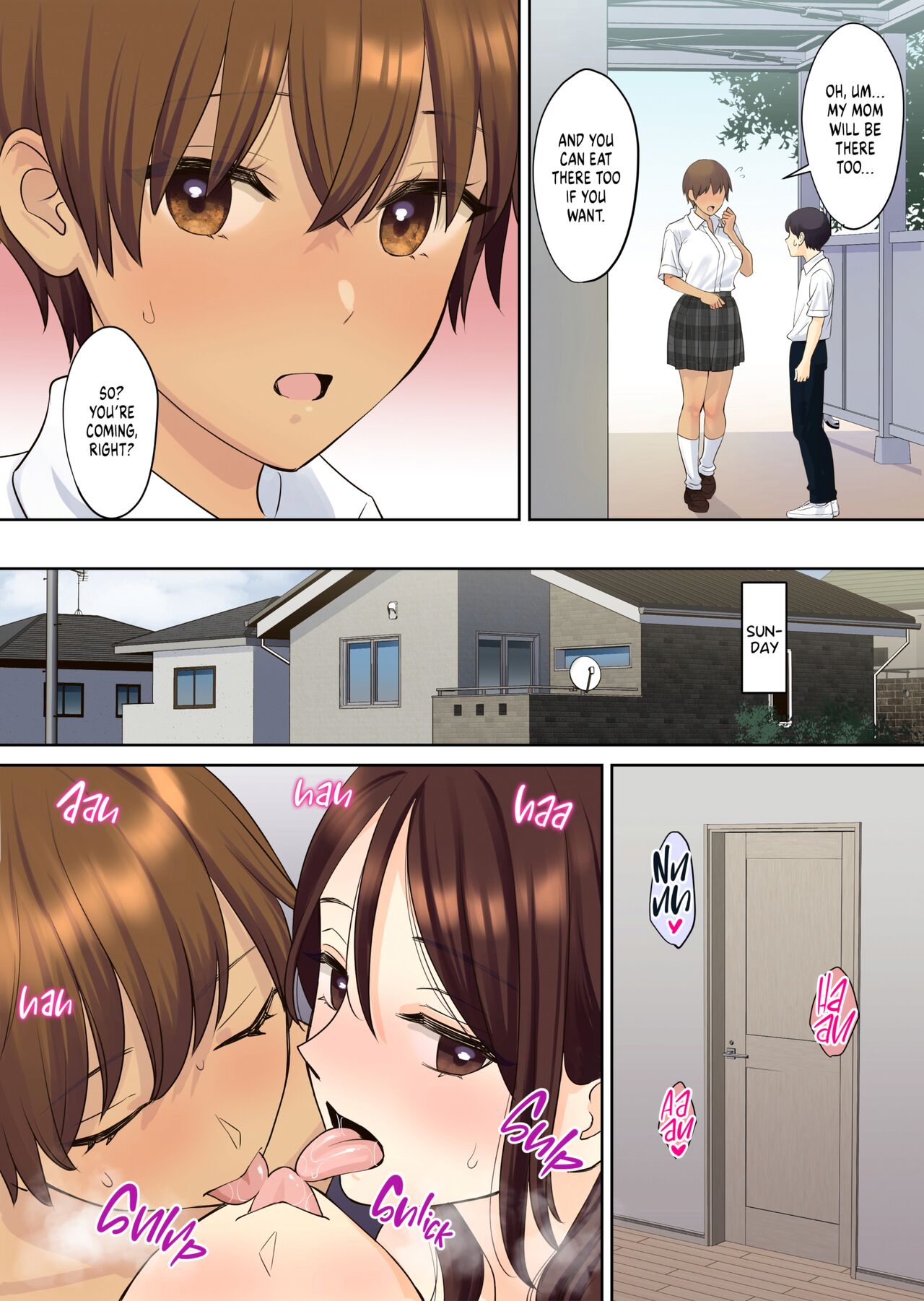 [Oshima Aki]Kanojo no Okaa-san ni Doutei o Ubawareru Hanashi 2 | How My Girlfriend's Mom Took My Virginity 2[English] [FuDeORS] [Decensored] Page 50