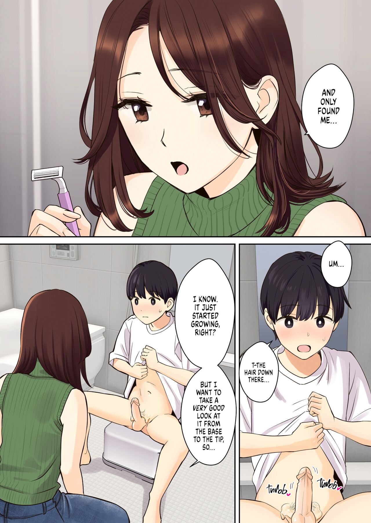 [Oshima Aki]Kanojo no Okaa-san ni Doutei o Ubawareru Hanashi 2 | How My Girlfriend's Mom Took My Virginity 2[English] [FuDeORS] [Decensored] Page 6