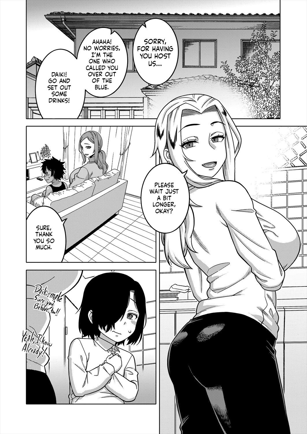 [Takatsu]Boku no Kaa-chan to Ore no Mama Ch. 3(COMIC MILF 2024-04 Vol. 77) [English] [flash11] [Digital] Page 14