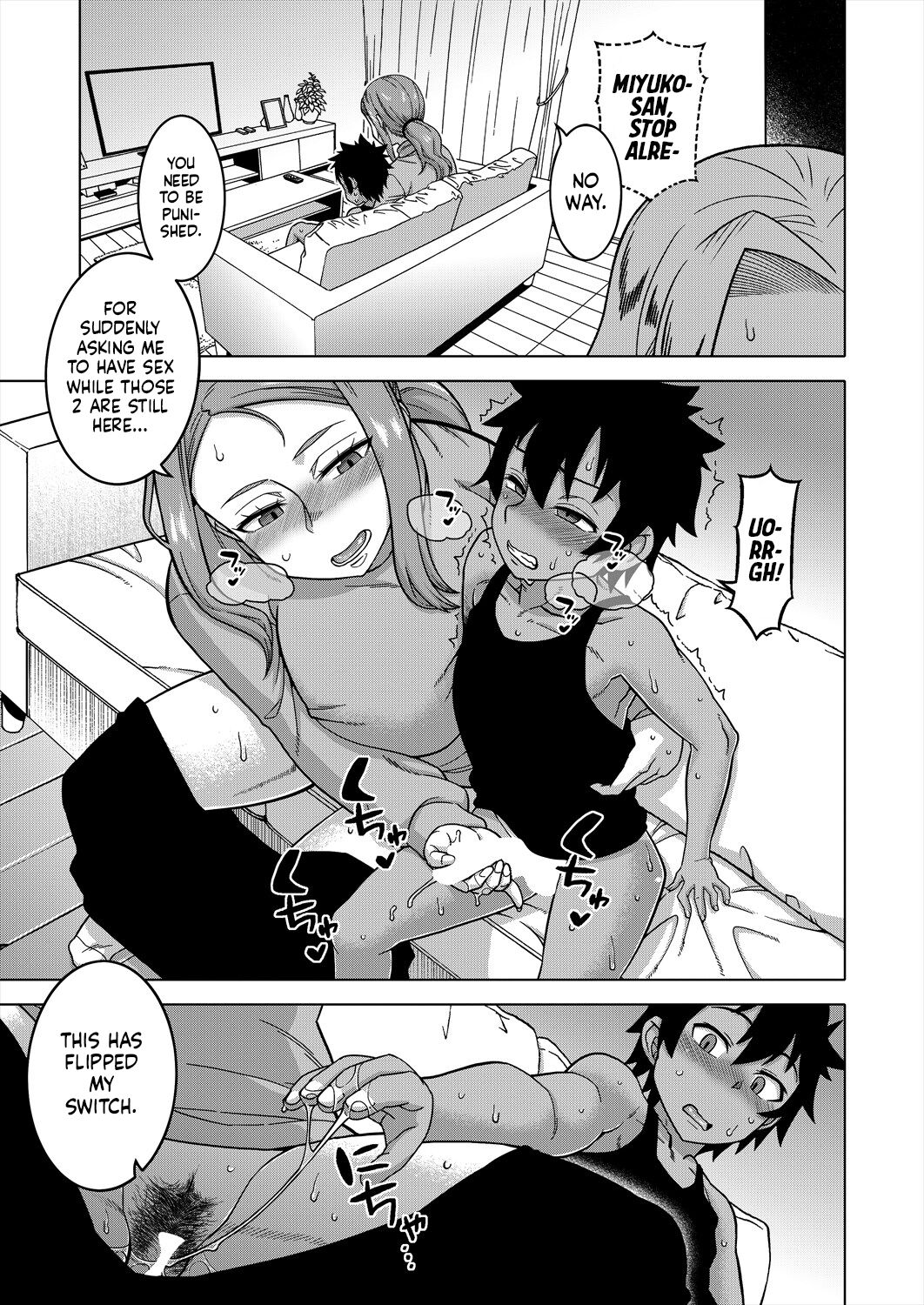 [Takatsu]Boku no Kaa-chan to Ore no Mama Ch. 3(COMIC MILF 2024-04 Vol. 77) [English] [flash11] [Digital] Page 19