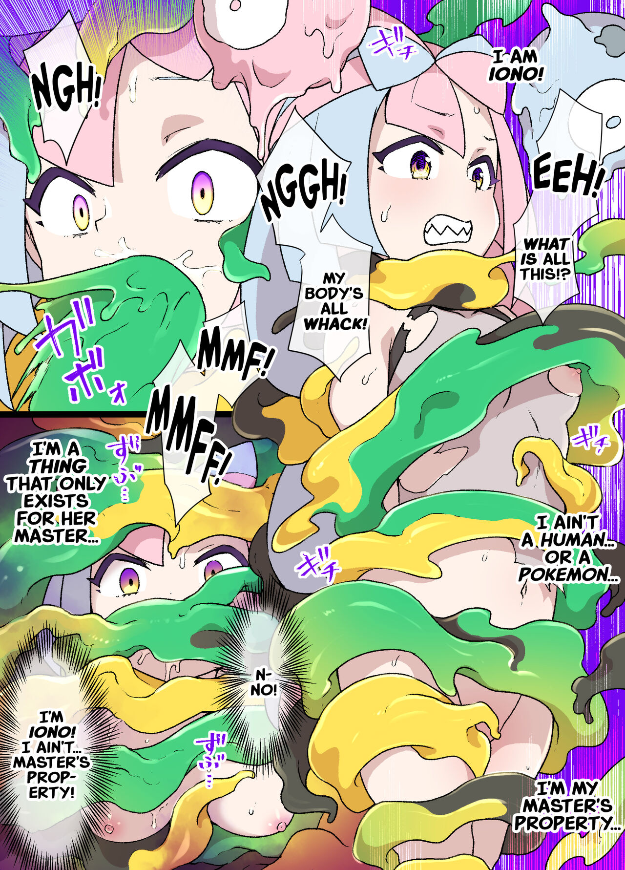 [Kusayarou]Slave Ball Sennou ~Nanjamo & Harabarie Hen~ | Slave Ball Brainwashing: Iono and Bellibolt(Pokémon Scarlet & Violet) Page 6