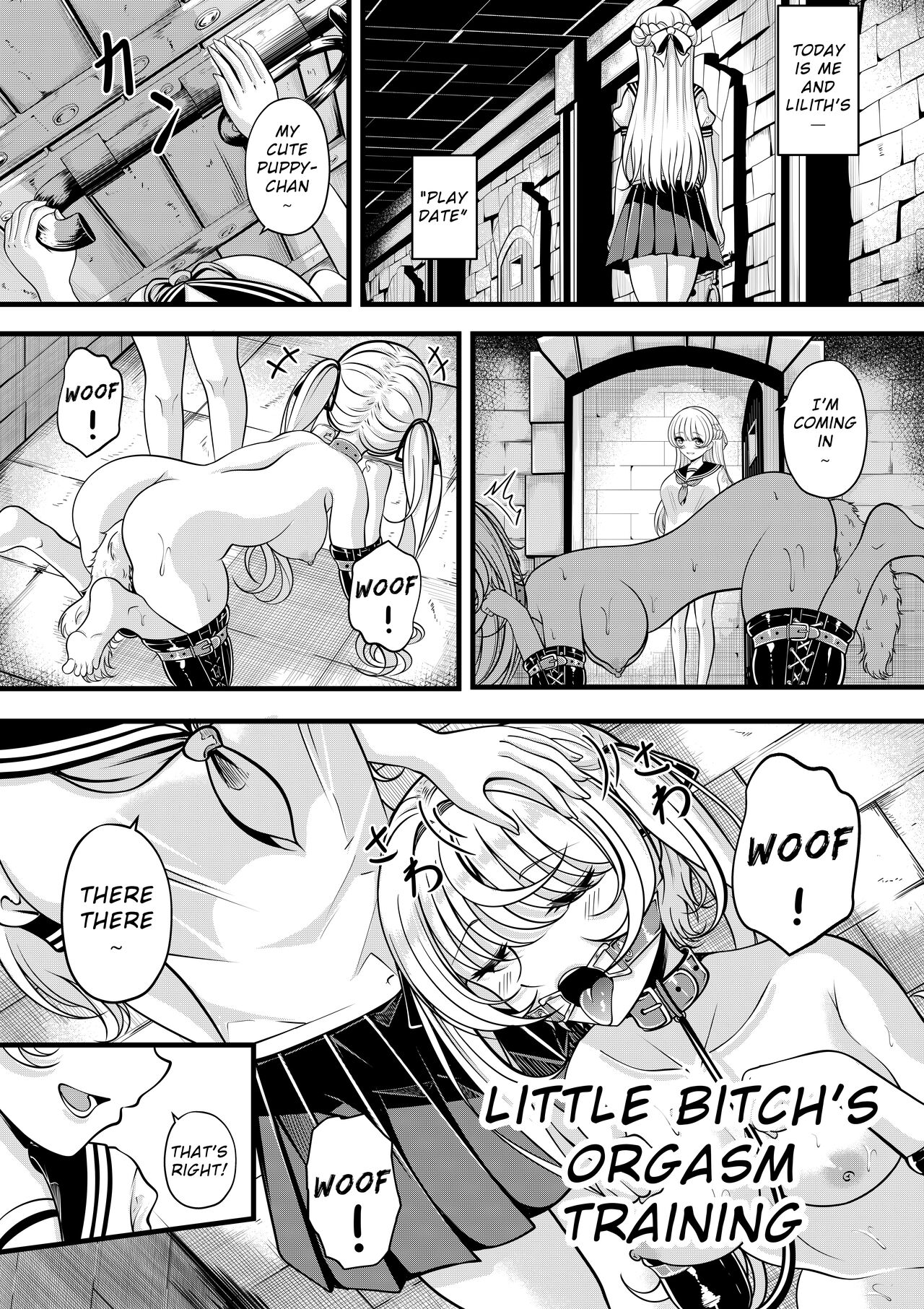 [Gin-chan]Lilith's Troubles—Little Bitch's Orgasm Training Page 1