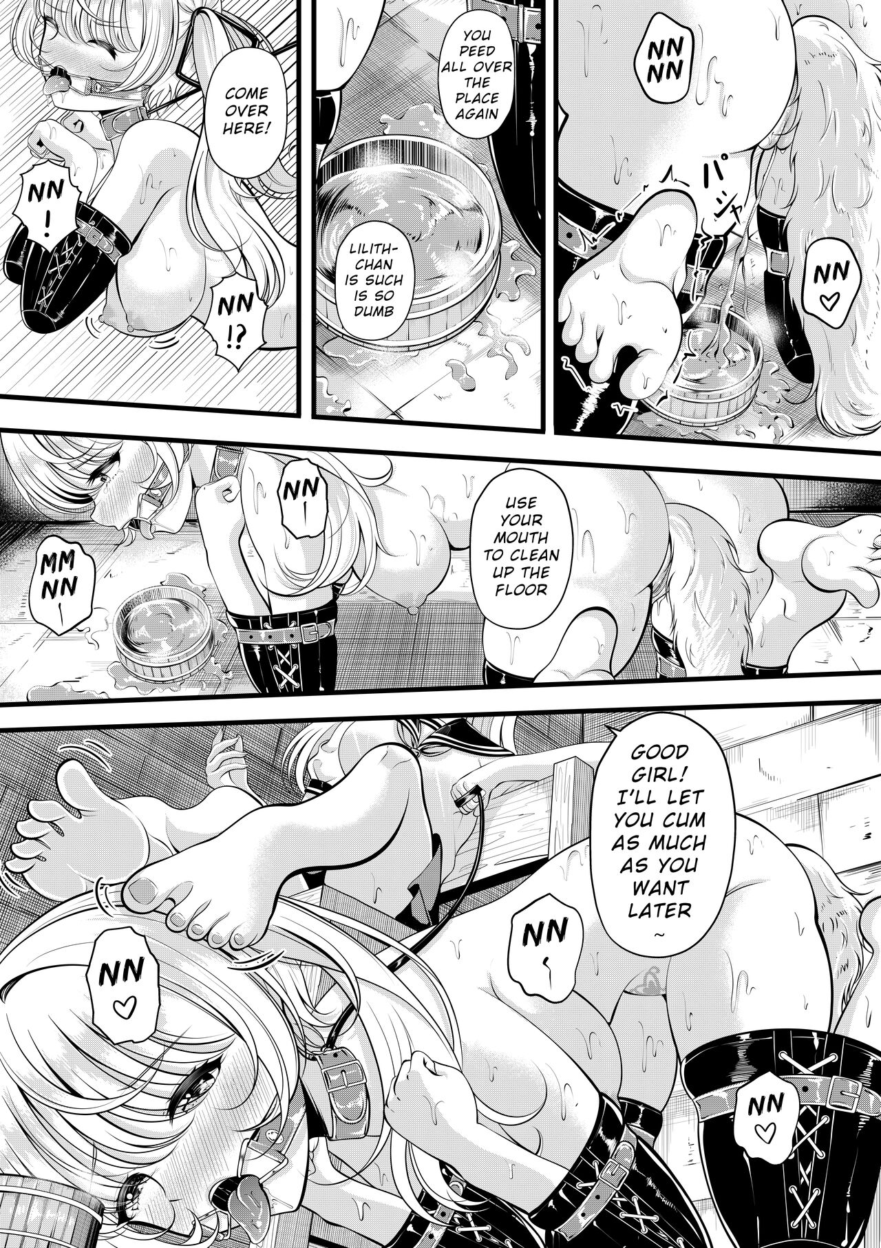 [Gin-chan]Lilith's Troubles—Little Bitch's Orgasm Training Page 3