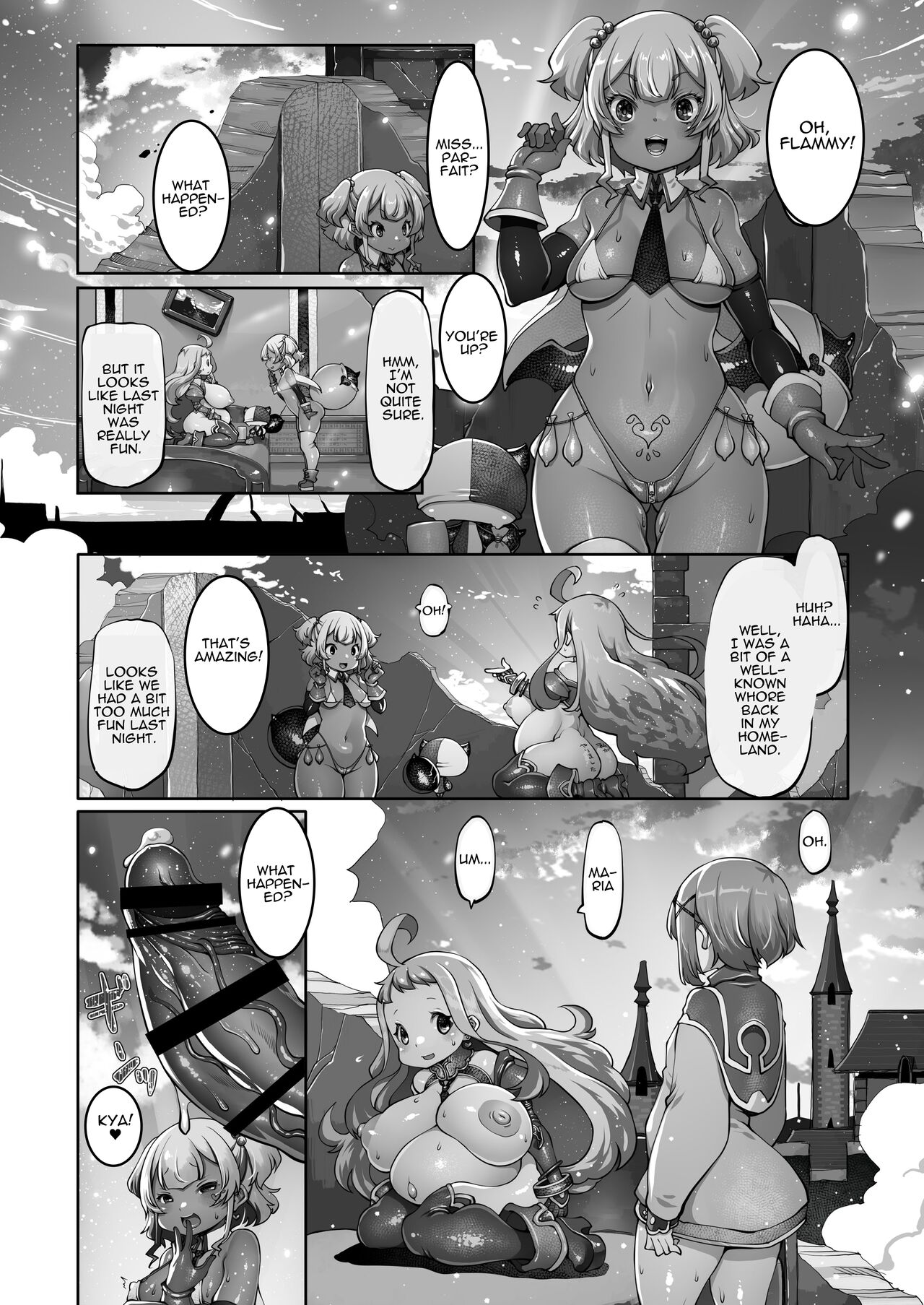 [Daijobi Kenkyuujo (Lobster)]Mareinu Oukoku no Midarana Nichijou | Indecent Days of the Mareinu Kingdom[English] [ジゲッチ] [Digital] Page 161