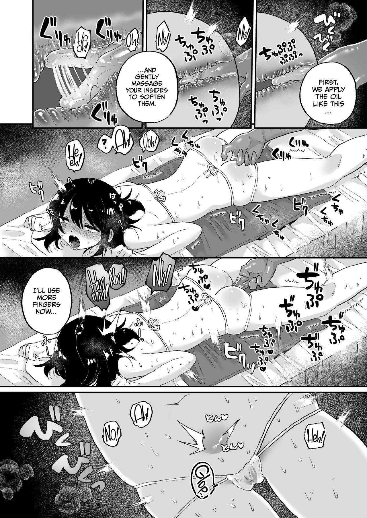 [Echiechi Kenzen Yuden (Girigiri Kenkou)]Chounai Detox Anal Jelly Esthe[English] [CulturedCommissions] Page 10