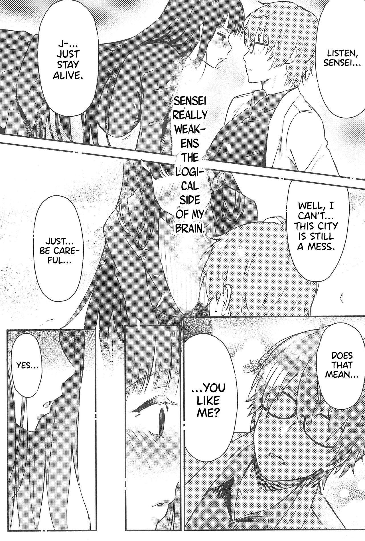 (C102) [Shiro no Ie (Yochiki)]Rio-chan wa Otosaretai. | Rio Wants to Fall in Love.(Blue Archive) [English] [ConTL] Page 11