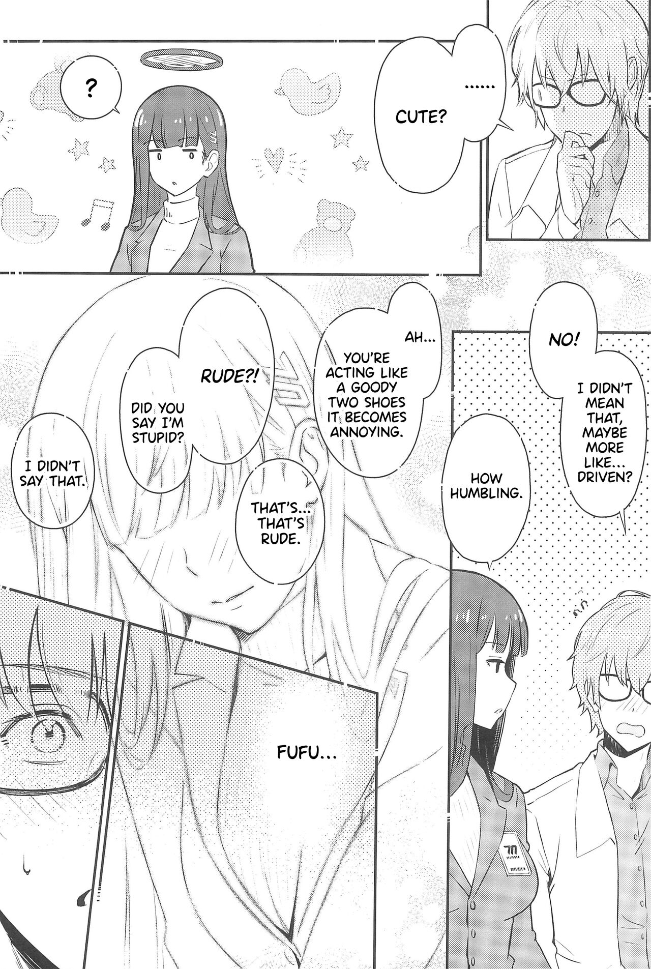 (C102) [Shiro no Ie (Yochiki)]Rio-chan wa Otosaretai. | Rio Wants to Fall in Love.(Blue Archive) [English] [ConTL] Page 9