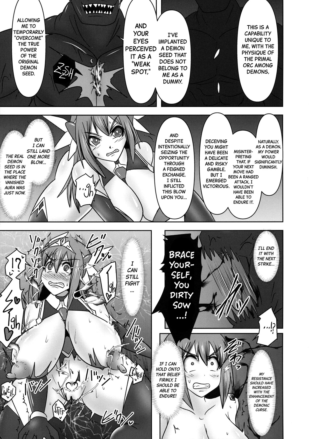 (C97) [FONETRASON (Ryutou)]Raygis Valicess Elsain "VANQUISHED SHIELD 2"[English][Black Grimoires] Page 11
