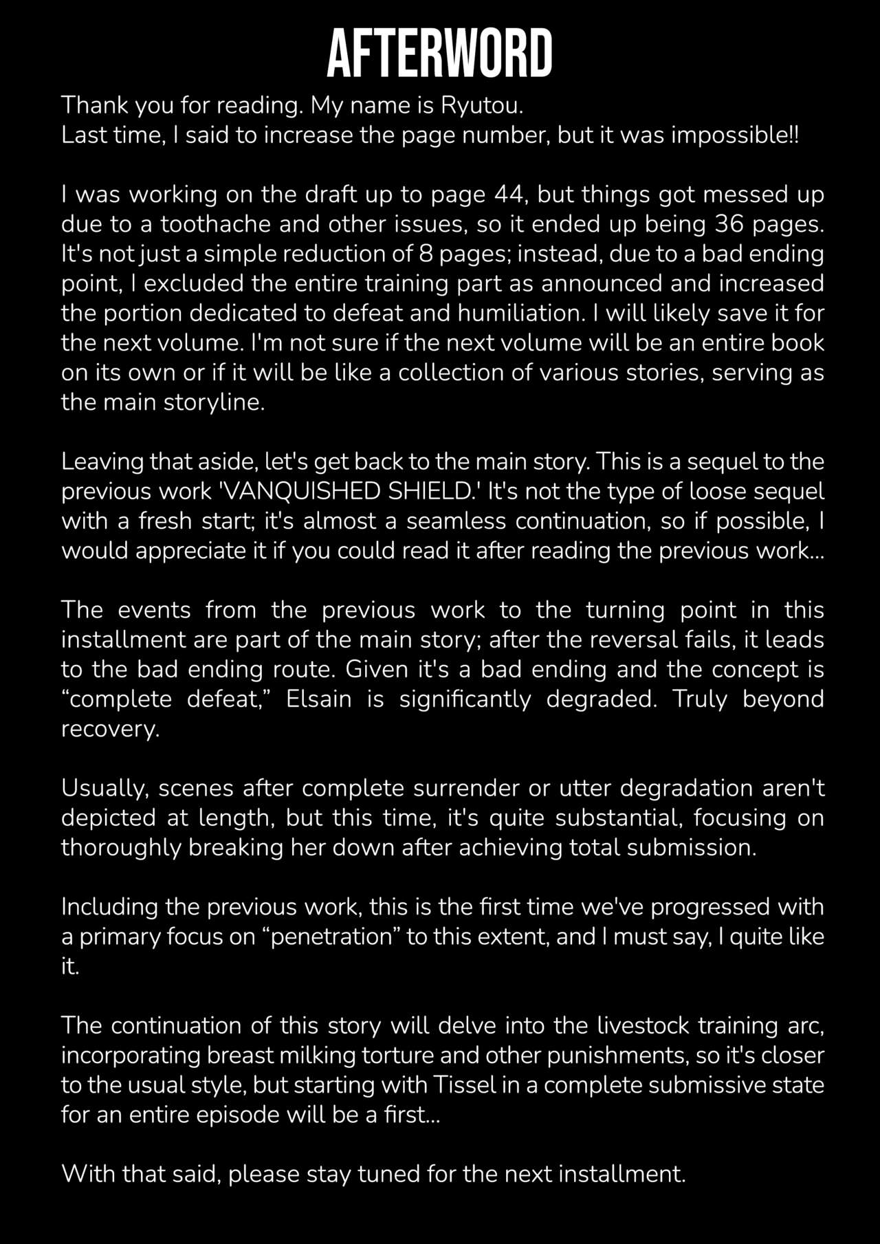 (C97) [FONETRASON (Ryutou)]Raygis Valicess Elsain "VANQUISHED SHIELD 2"[English][Black Grimoires] Page 33