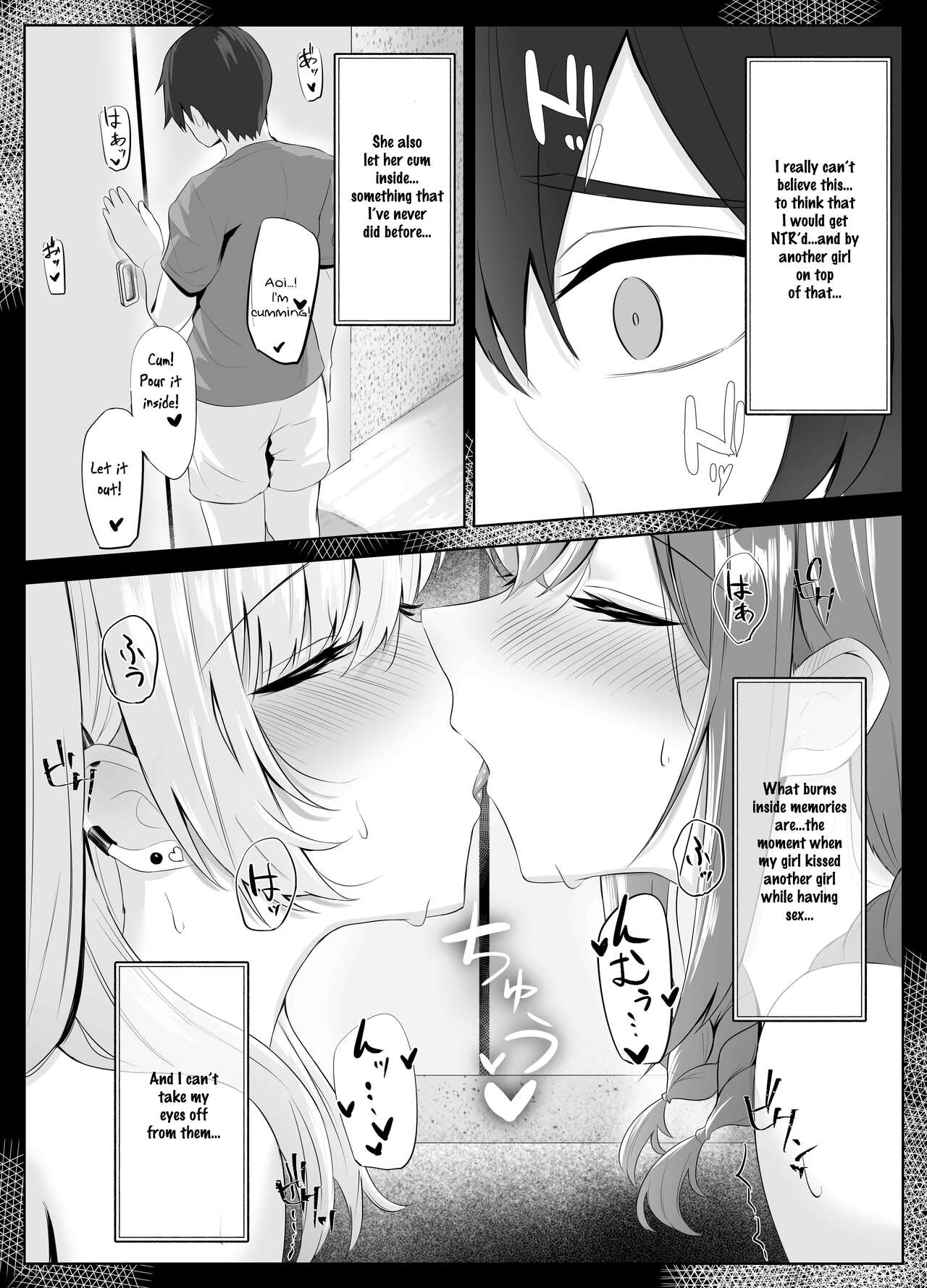 [Kuroshiba Suko]Nonke datta Kanojo ga Futanari Shinyuu ni NTR made | My Girlfriend and Her Best Friend Who NTR'd Me[English] [aoru12] Page 47