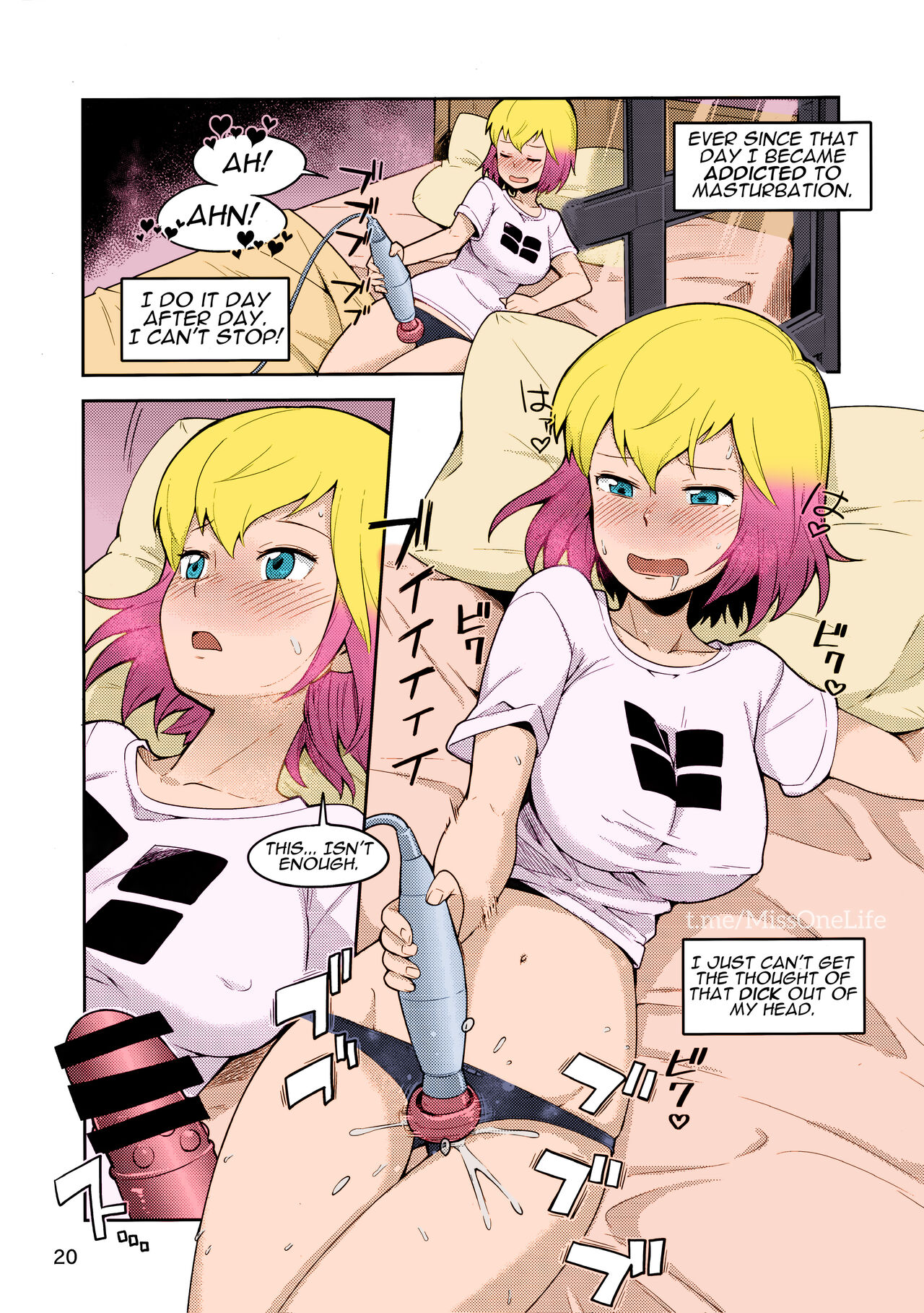(C95) [Kotau (Bowieknife)]Gwenpool Ecchi na Sekai ni Ojama Shima~su | Gwenpool(Jumping Into an Indecent World) (Gwenpool) [English] [Colorized] Page 20