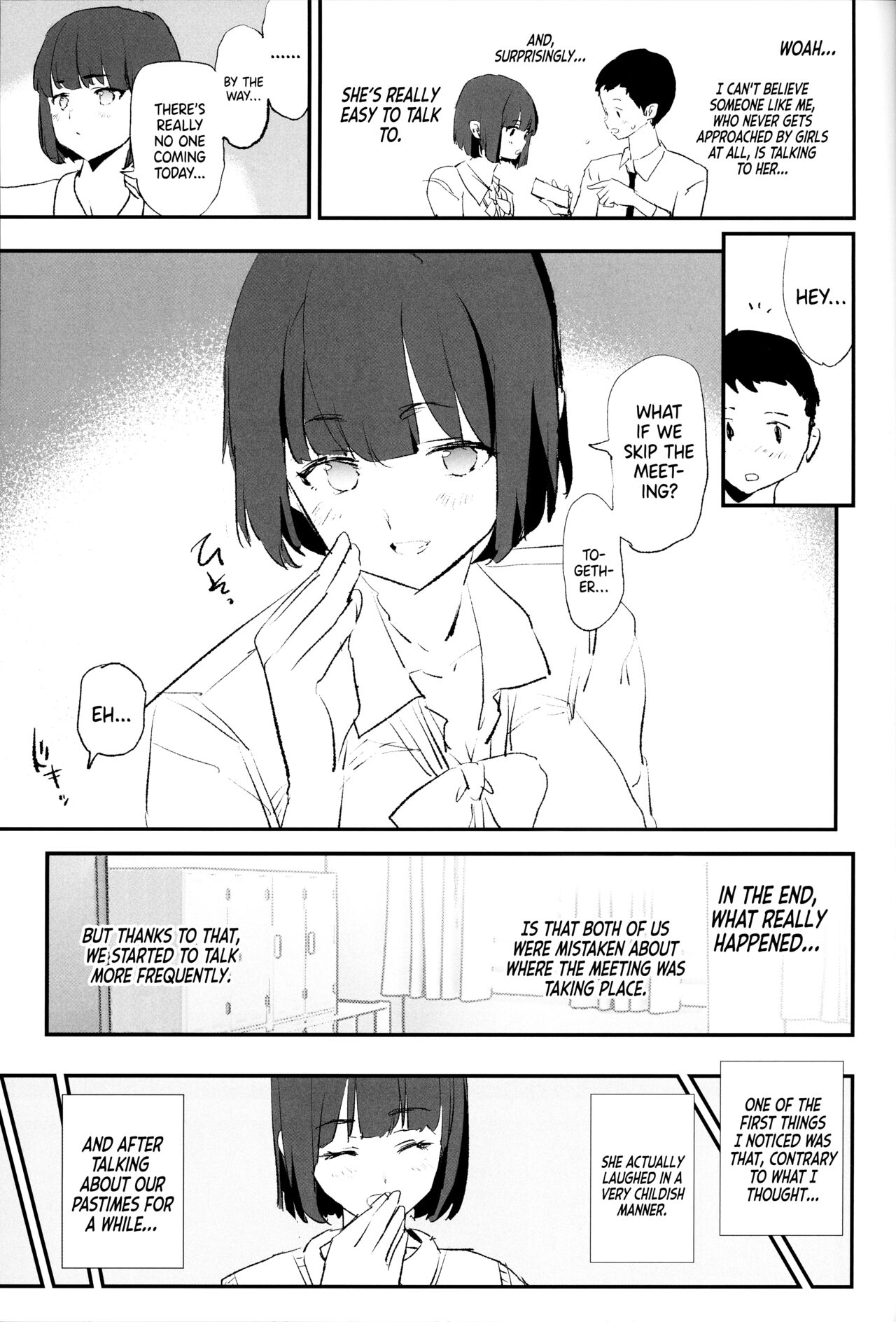 (C103) [Yami ni Ugomeku (Dokurosan)]Boku dake Yobare nakatta Onaho Gasshuku + Saki-senpai | Everyone Went to the Cocksleeve Camp Except for Me[English] [Kinsei Translations] [Decensored] Page 4