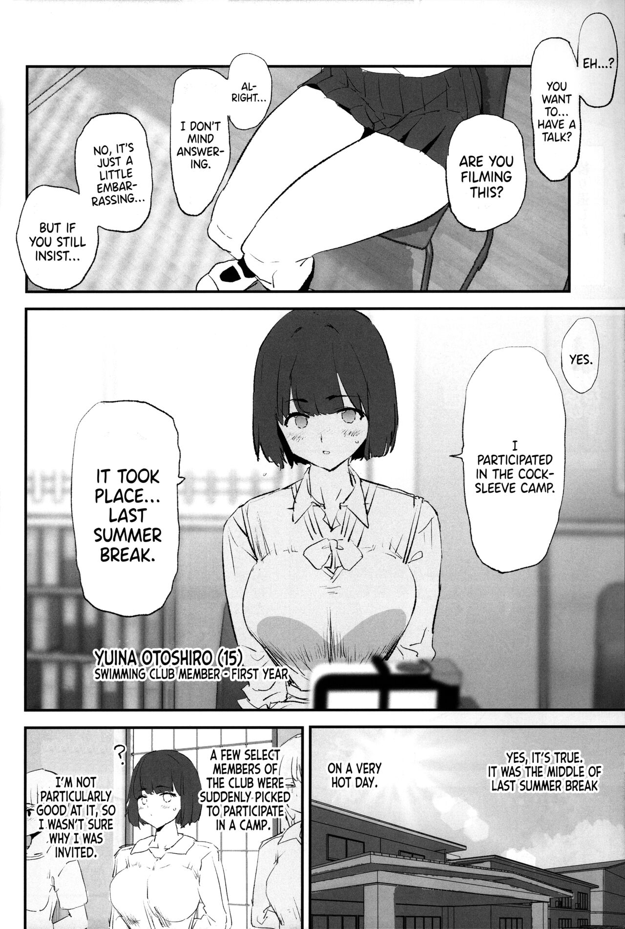 (C103) [Yami ni Ugomeku (Dokurosan)]Boku dake Yobare nakatta Onaho Gasshuku + Saki-senpai | Everyone Went to the Cocksleeve Camp Except for Me[English] [Kinsei Translations] [Decensored] Page 7