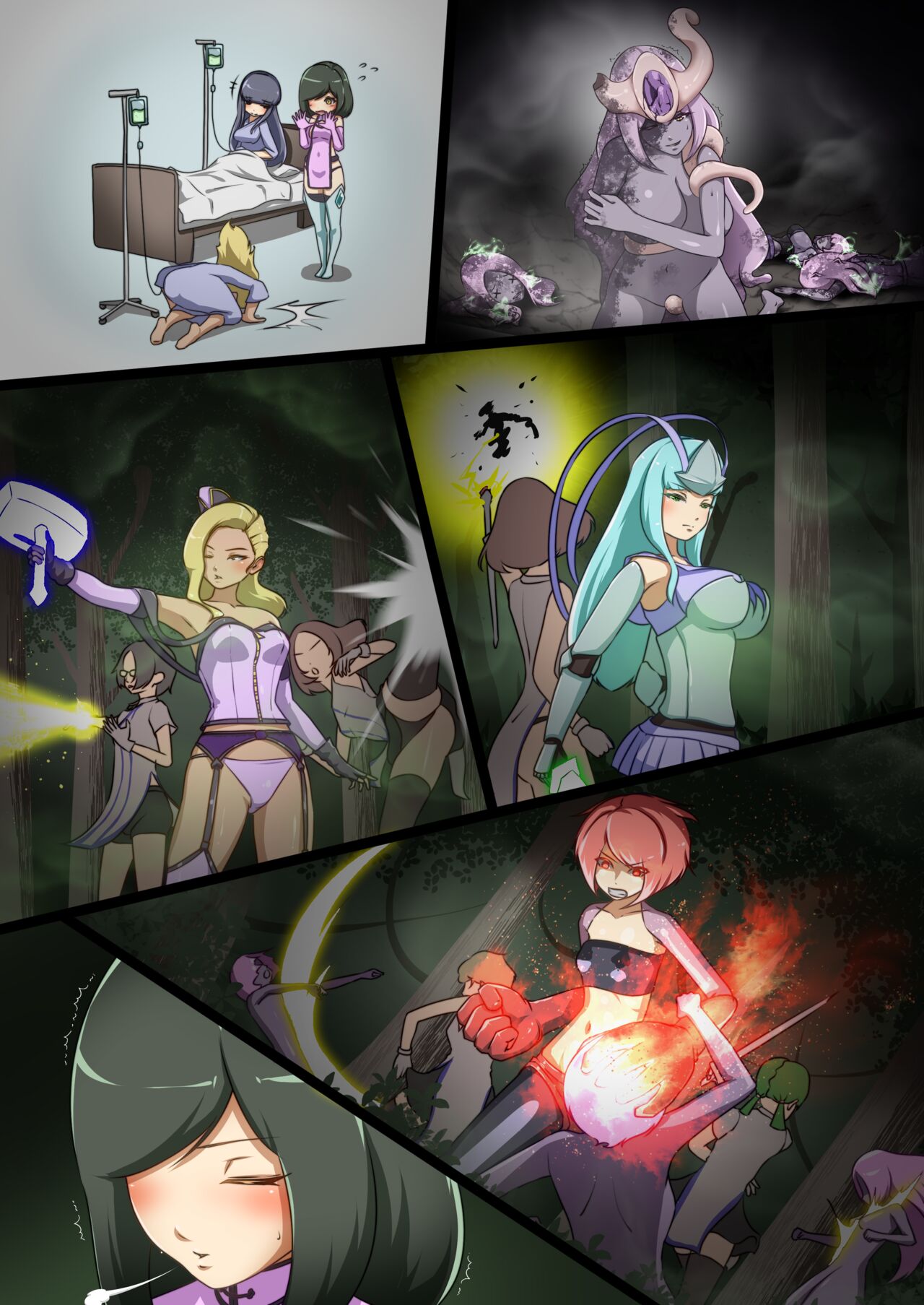 [Dew]Uchi no Ko ga Ecchi na Teki to Tatakatte Haiboku suru Hanashi ~Toiro vs Cadira Zenpen~[English] Page 47